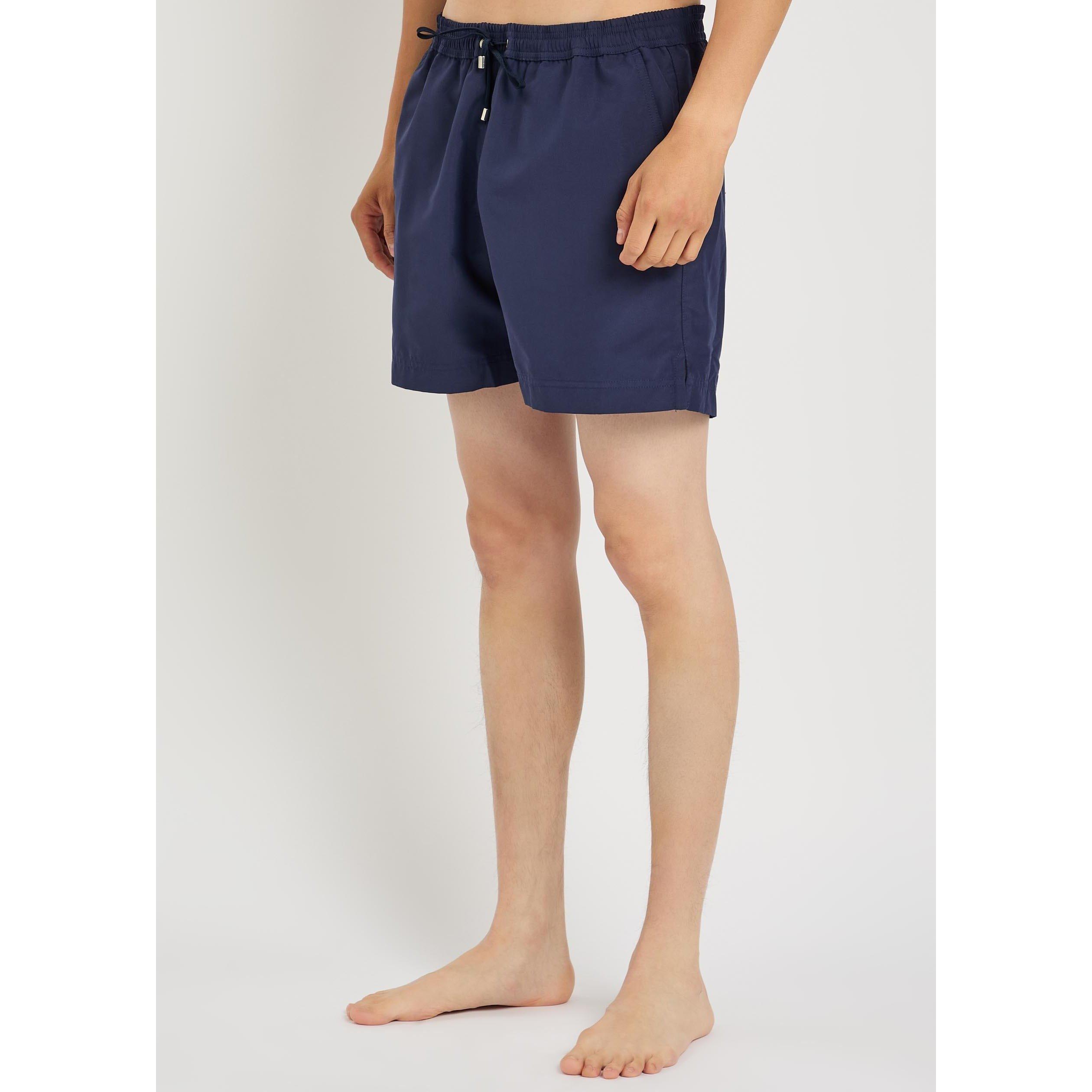NAVY - Sunspel - Men's Swim Shorts - 2