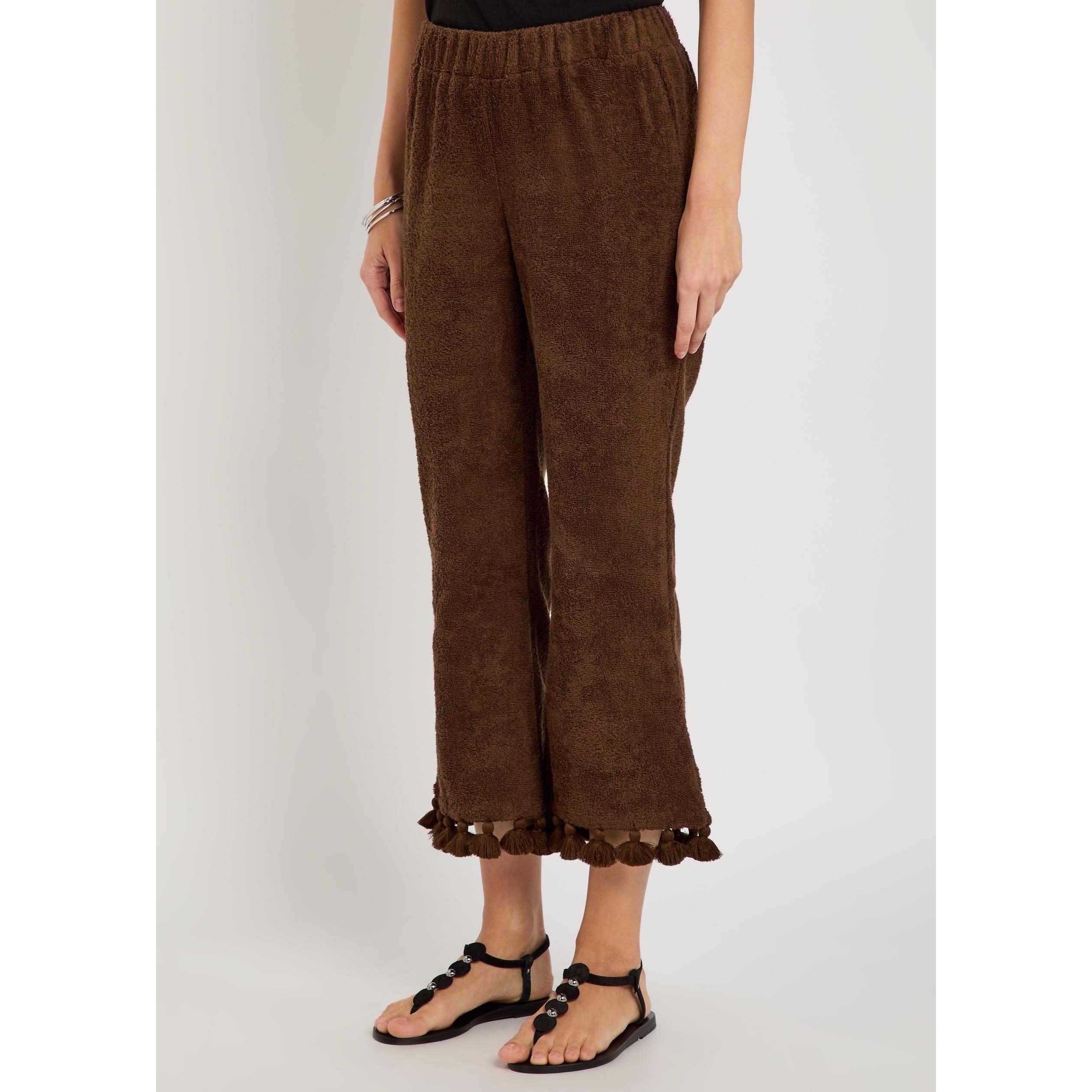 BROWN - Unknown - TR PANTALON MORGANE TROUSER - 2