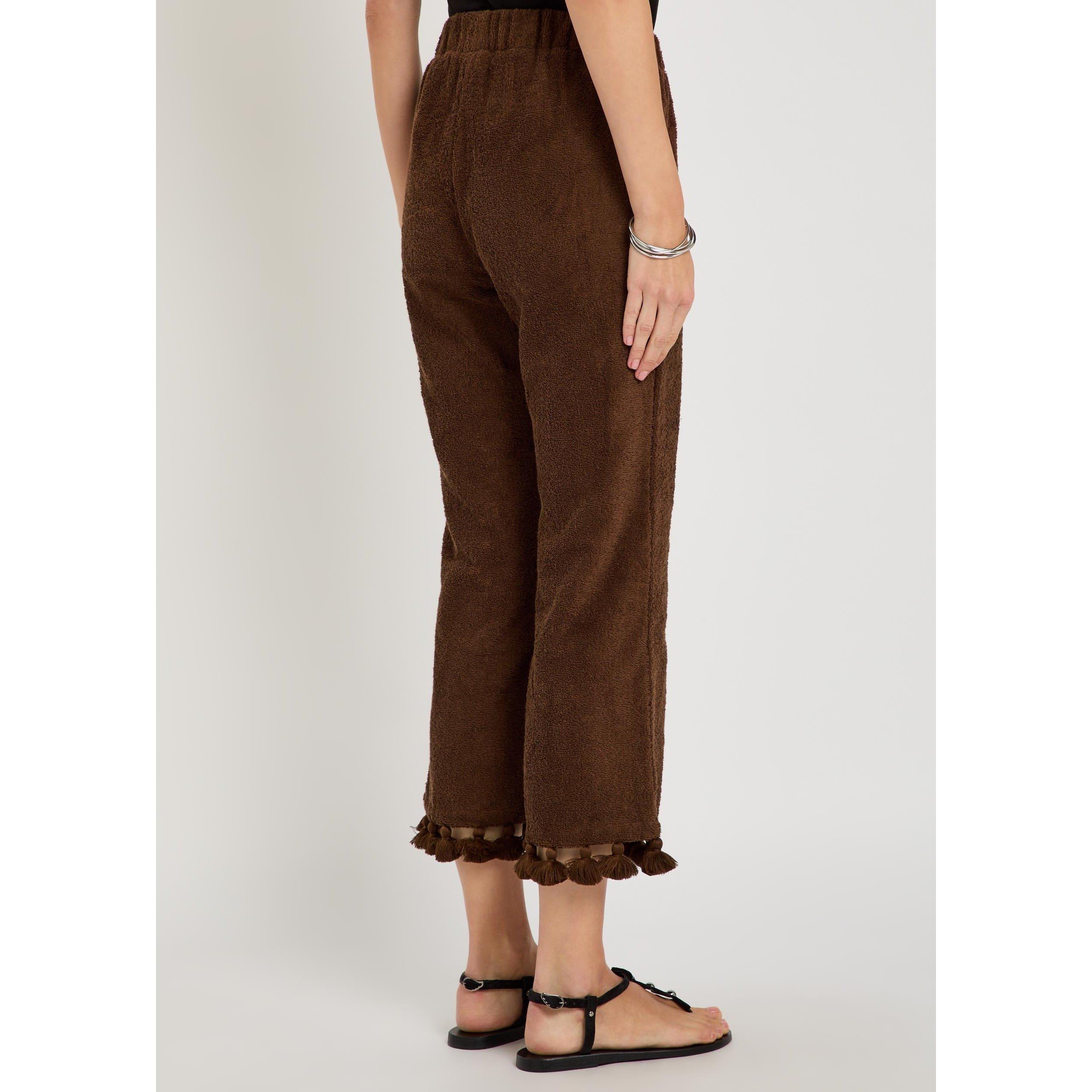 BROWN - Unknown - TR PANTALON MORGANE TROUSER - 3