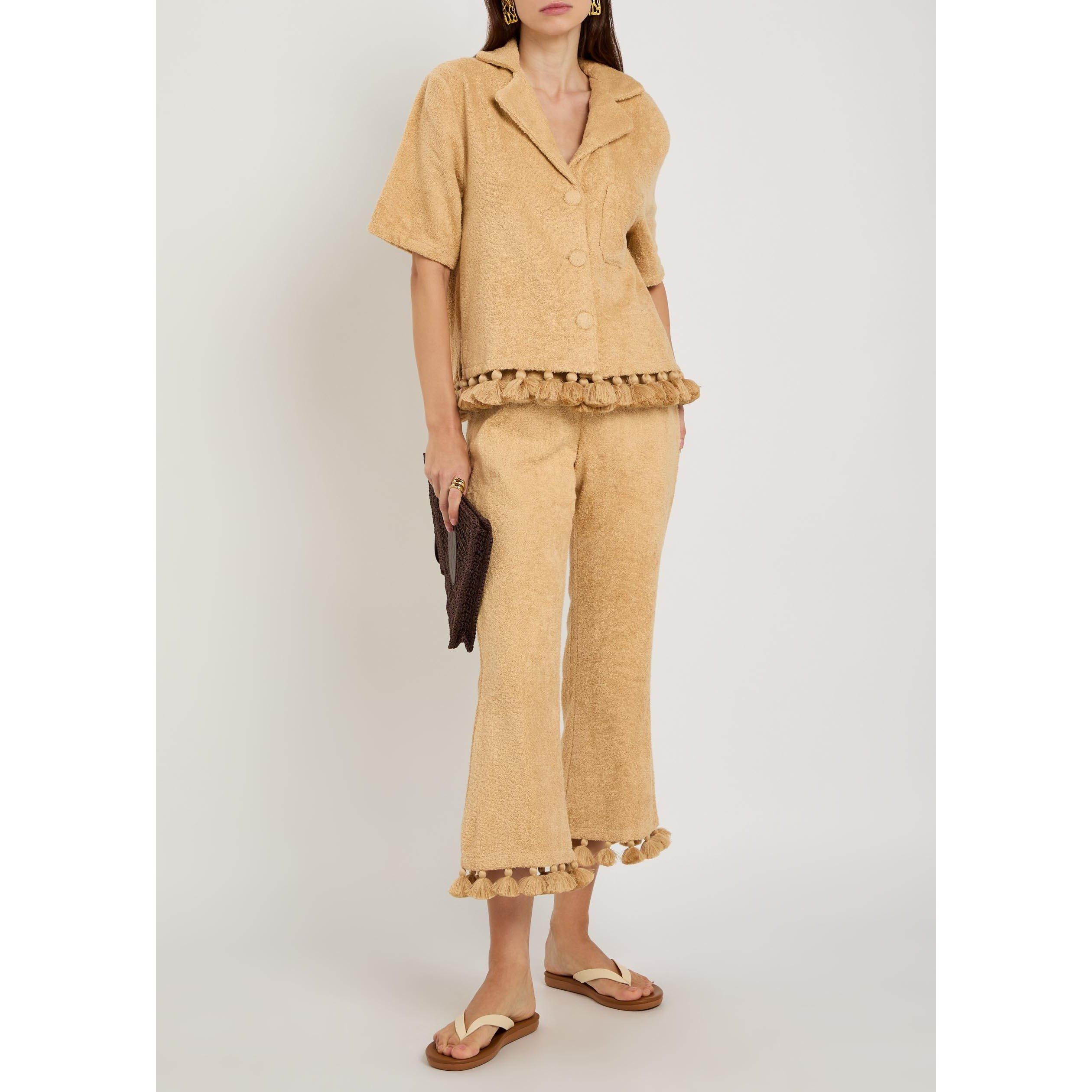 BEIGE - Cap dAntibes - TR PANTALON MORGANE TROUSER - 5