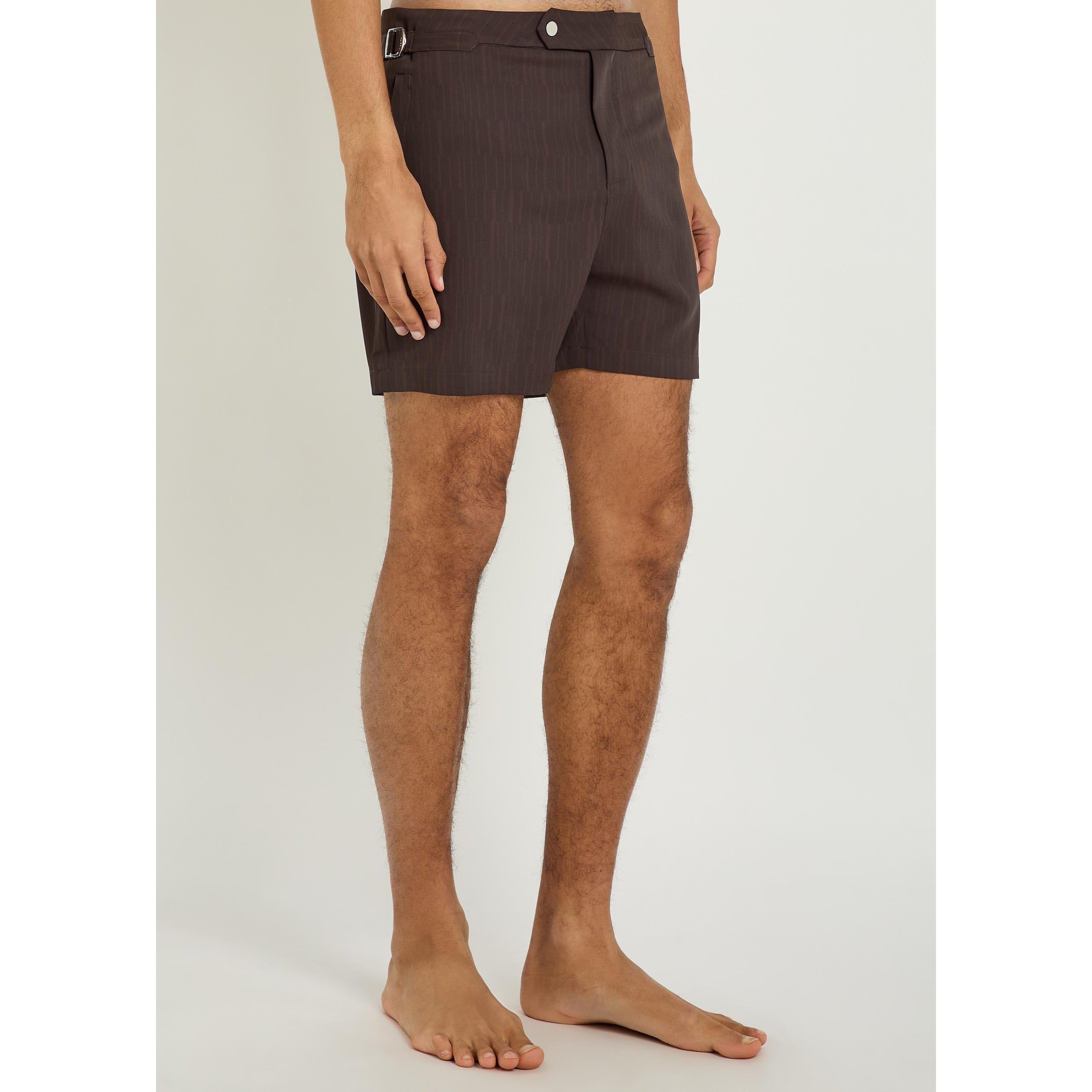 BROWN - Raith - RAITH  BARCO SWIM SHORT - 2