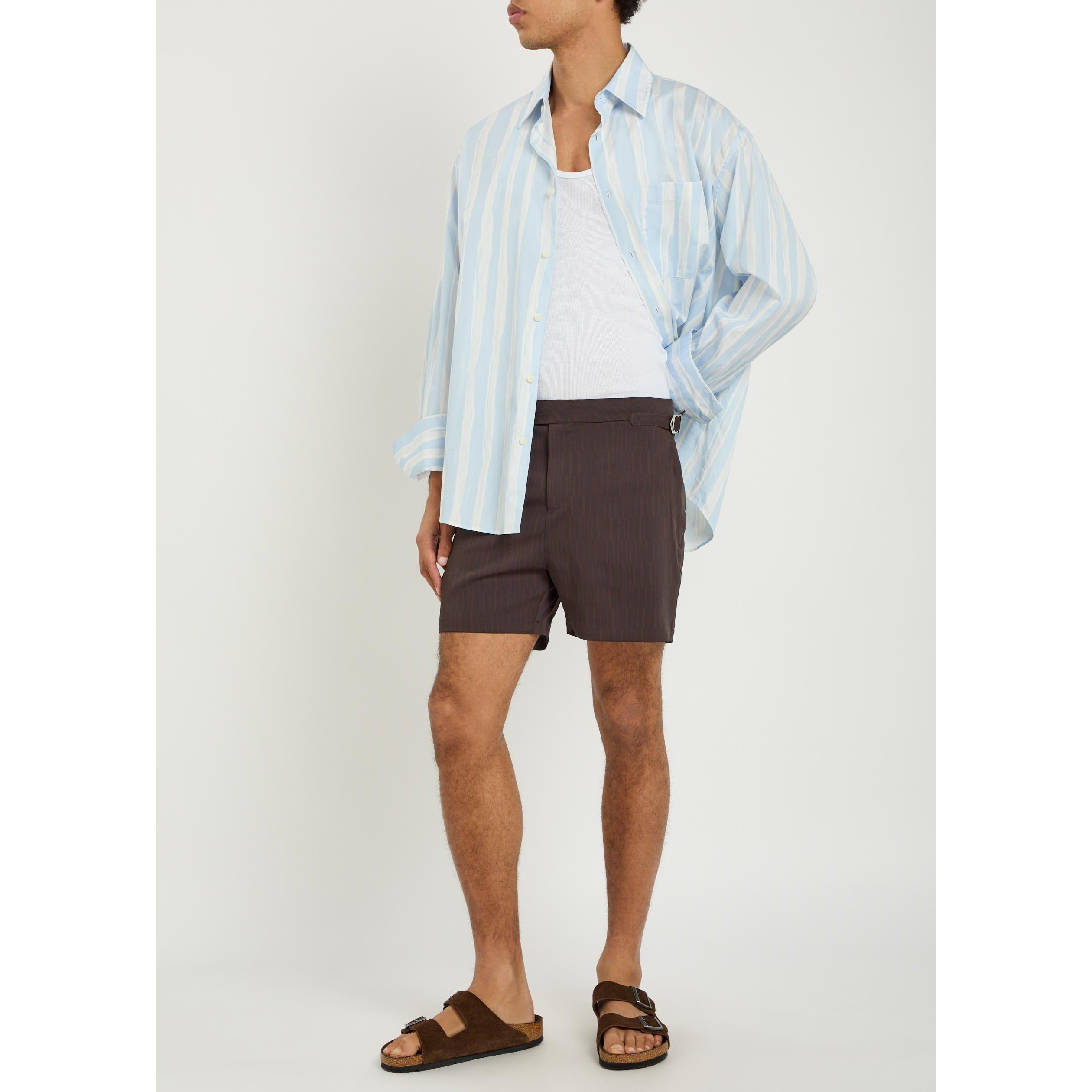 BROWN - Raith - RAITH  BARCO SWIM SHORT - 5