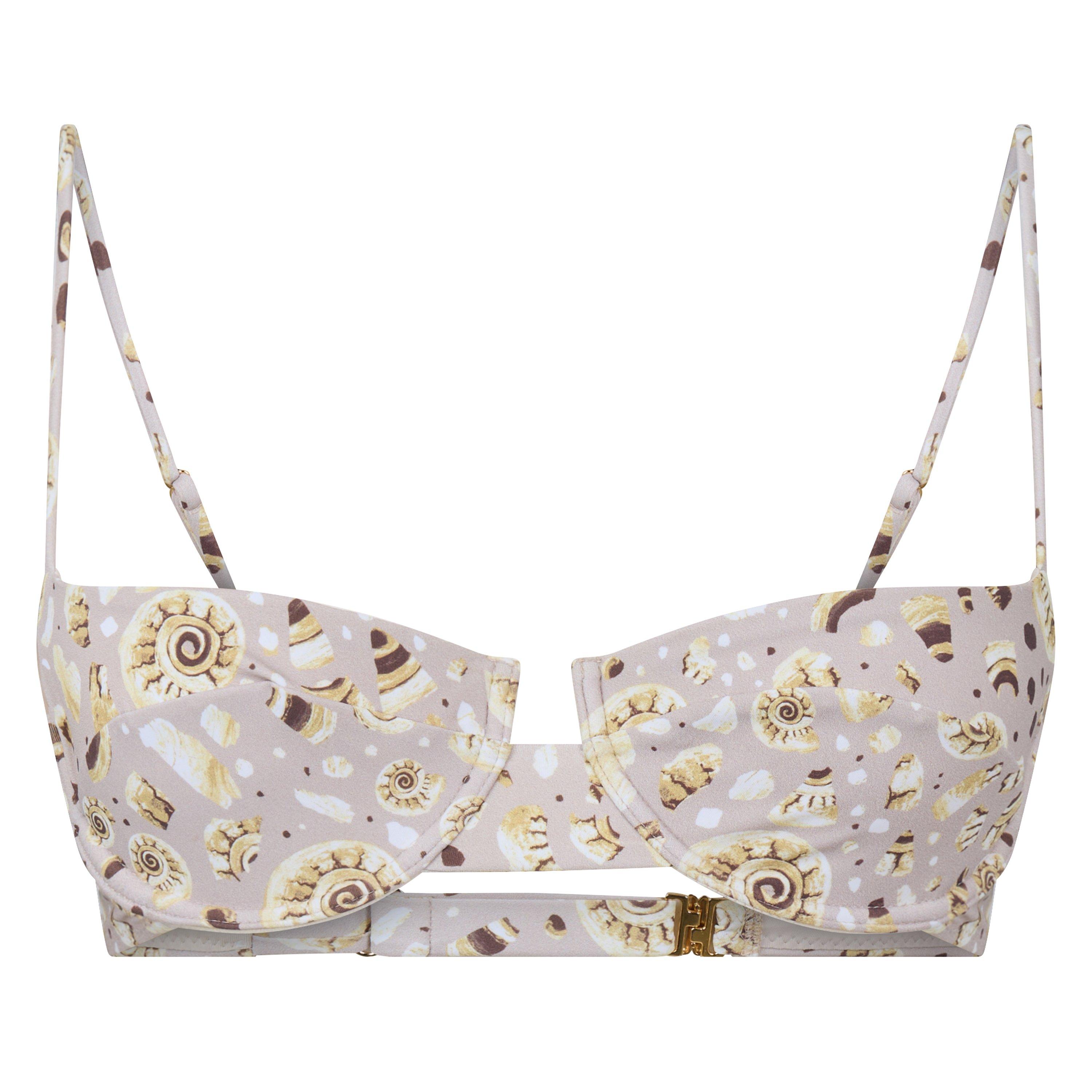 BEIGE AND OTHER - Fisch Swim - GAIA BIKINI TOP - 1