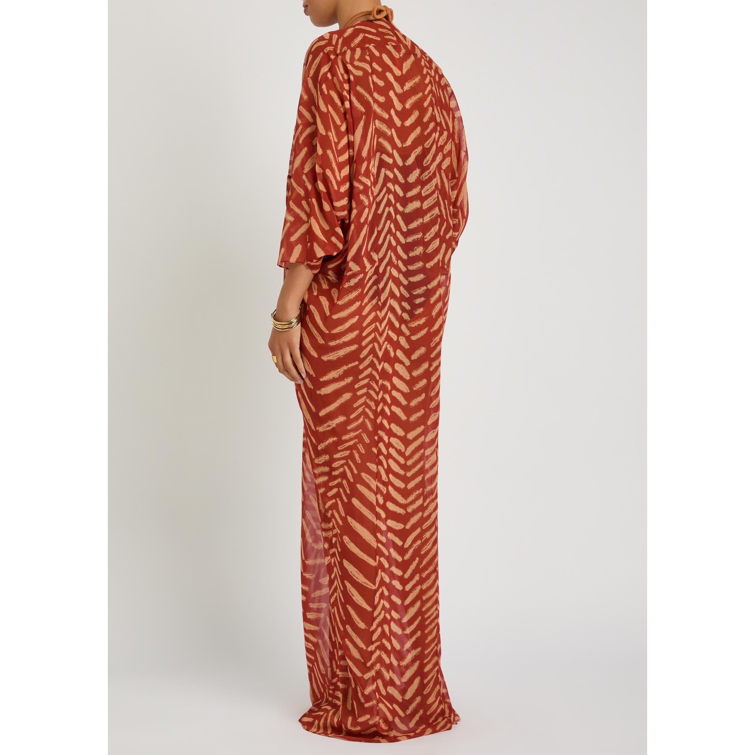 RED AND OTHER - Johanna Ortiz - RED/NUDE SENSORY TAPESTRY TUNI - 3
