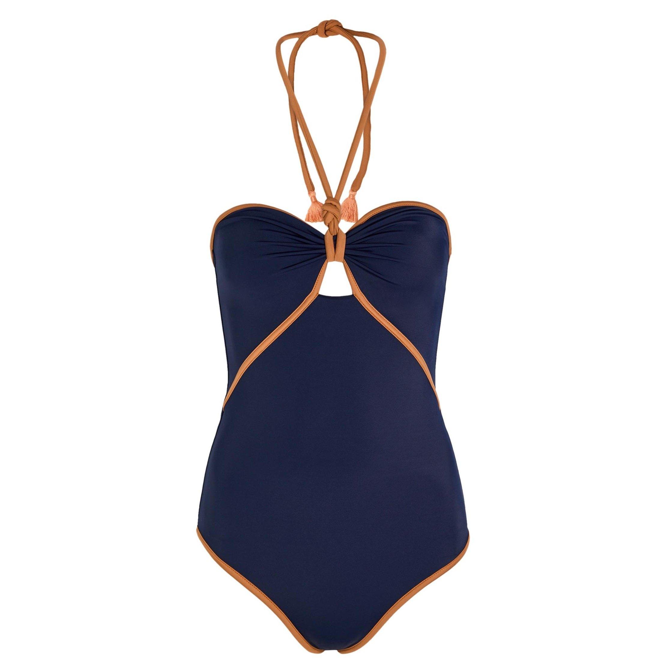 NAVY - Johanna Ortiz - SALT AND SADDLE ONEPIECE