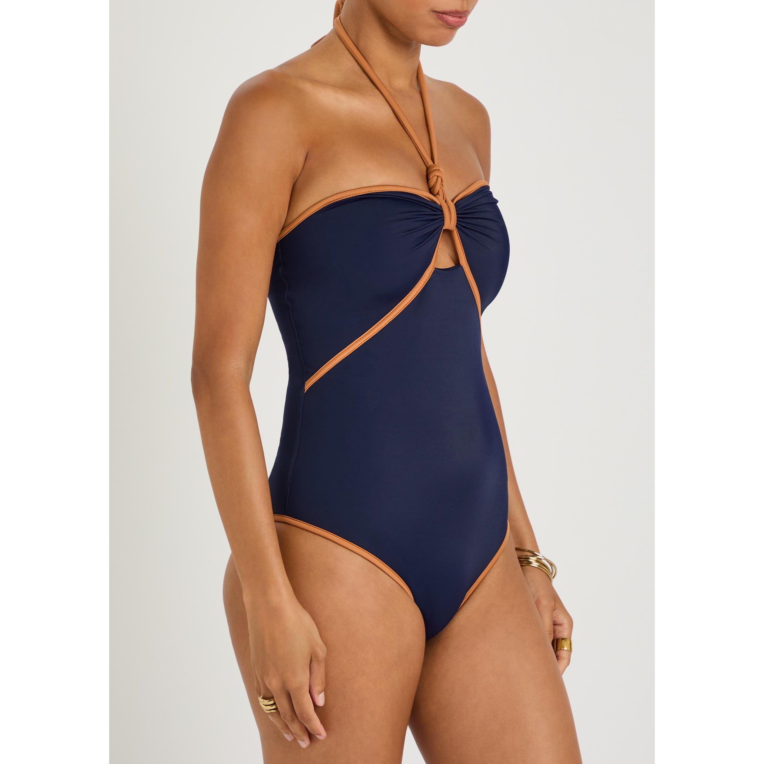 NAVY - Johanna Ortiz - SALT AND SADDLE ONEPIECE - 2