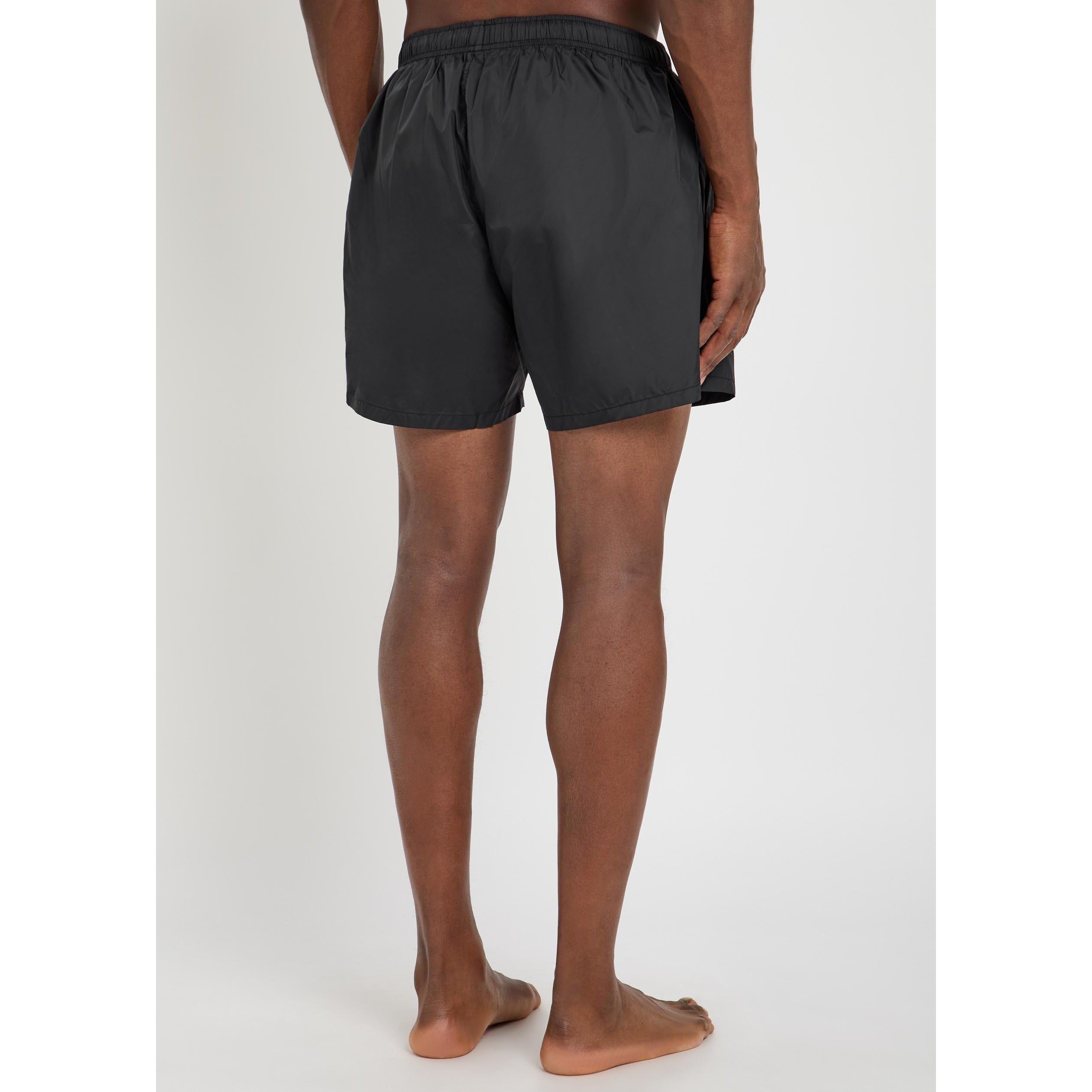 BLACK - MKI MIYUKI ZOKU - Men's Relaxed-Fit Swim Shorts - 3
