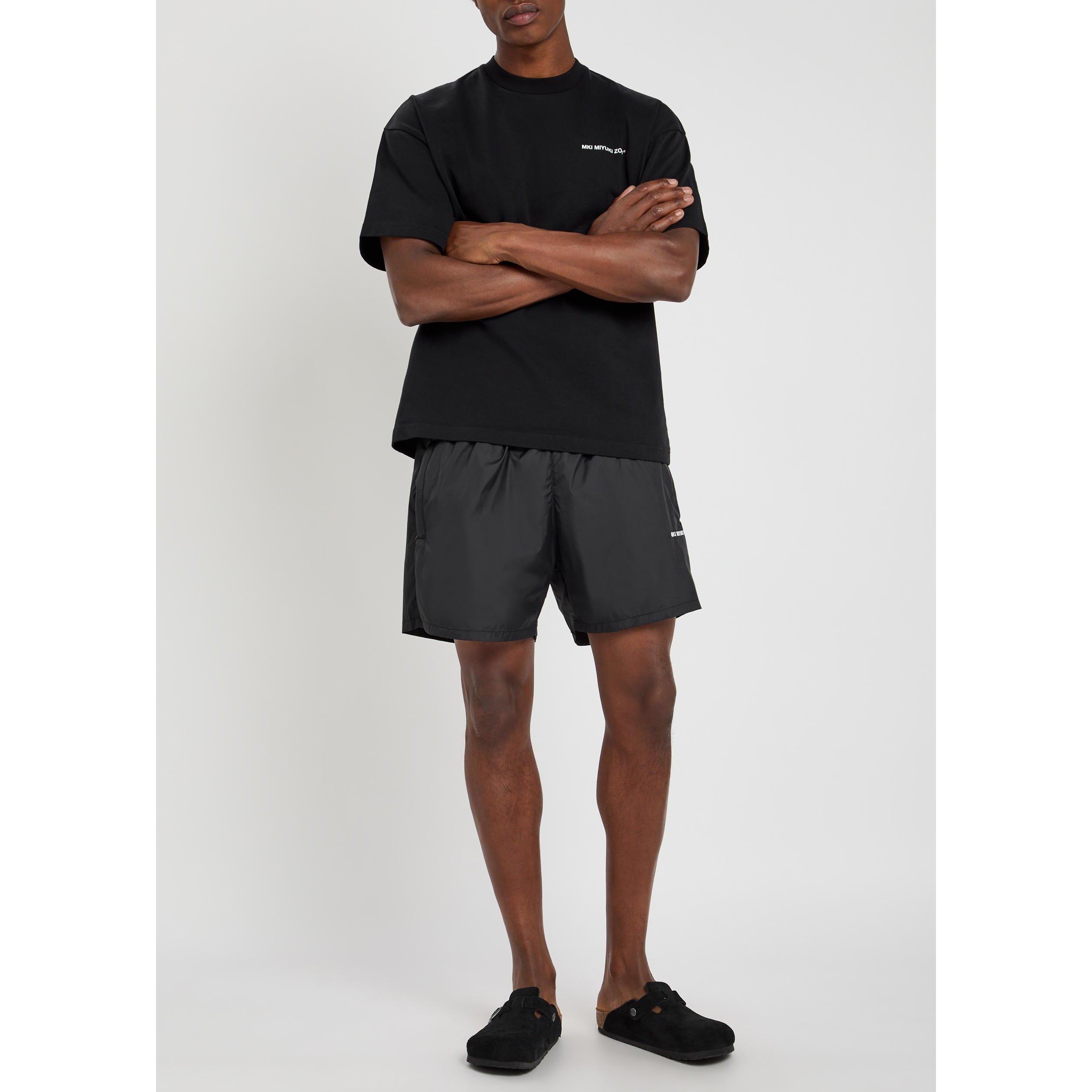 BLACK - MKI MIYUKI ZOKU - Men's Relaxed-Fit Swim Shorts - 5