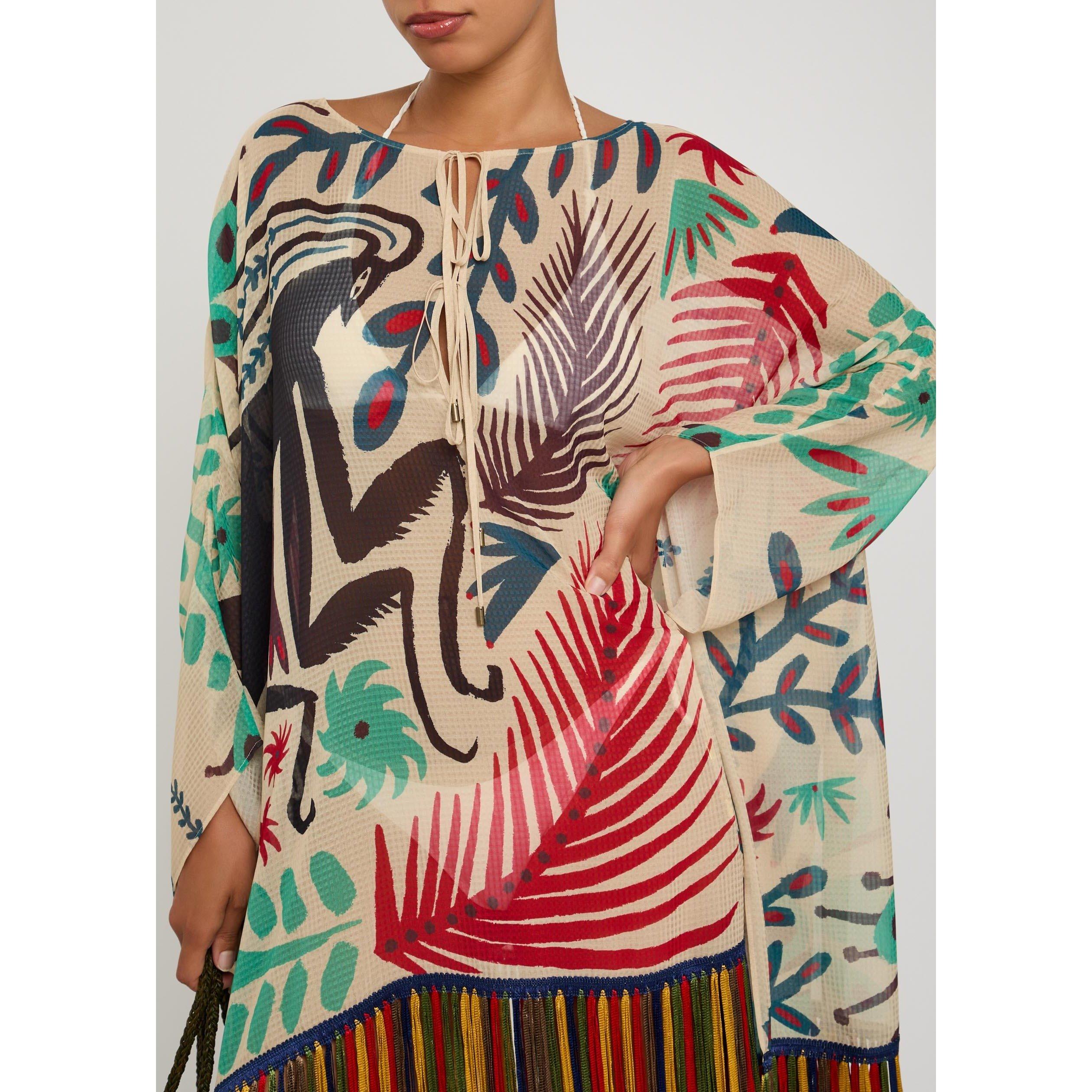 MULTICOLOURED - Etro - Women's Paisley Kaftan - 4