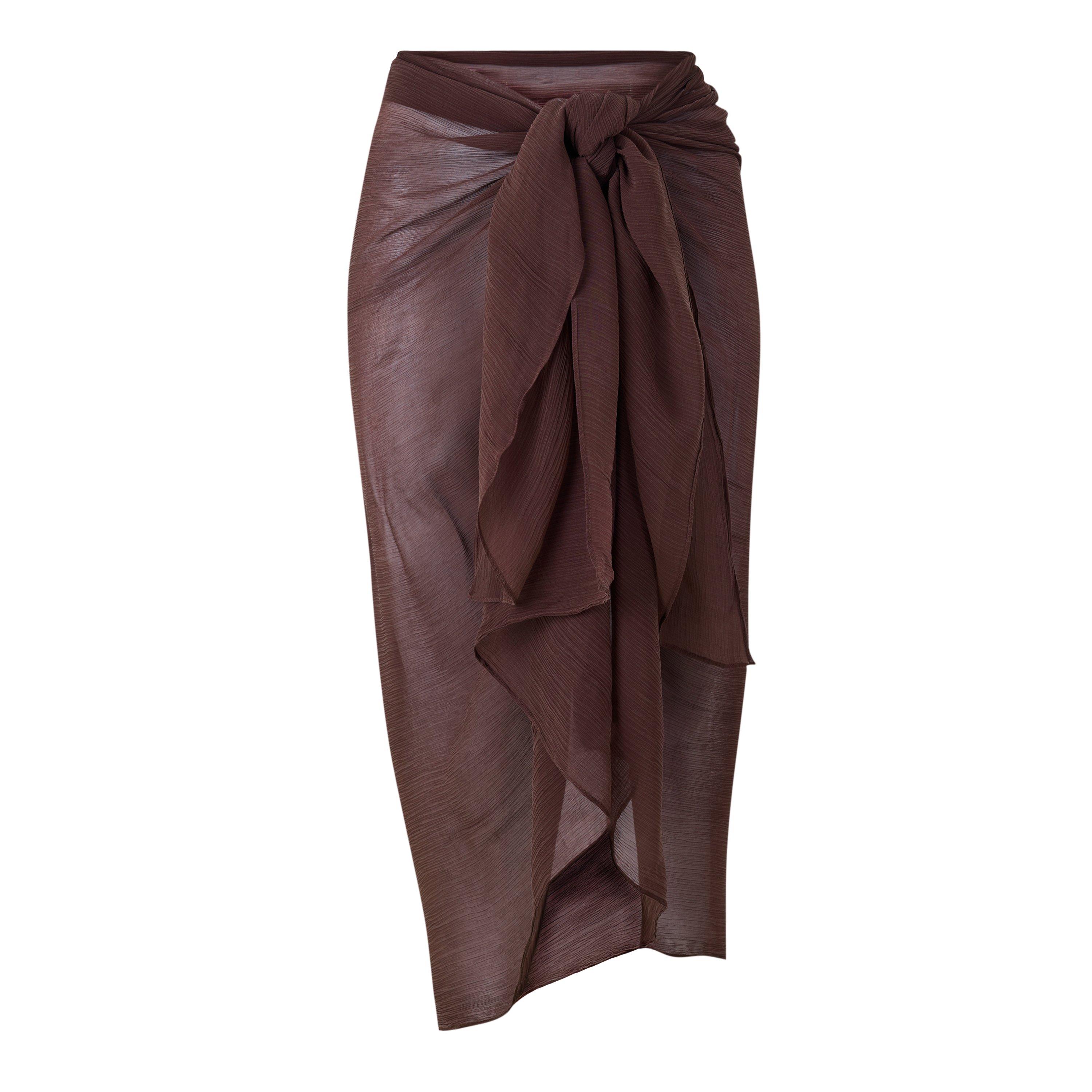 BROWN - Away That Day - CU SANTORINI SARONG COVER - 1