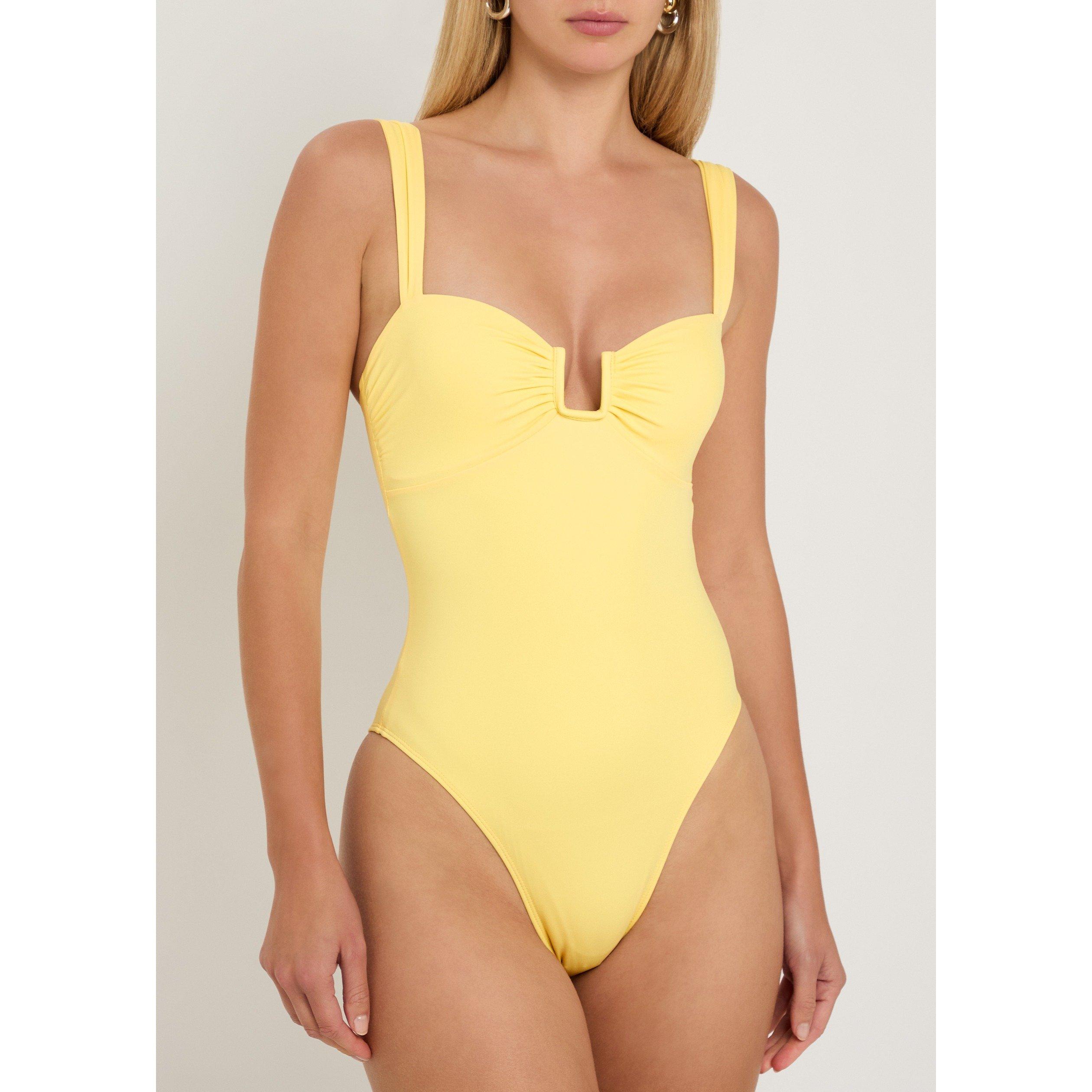 YELLOW - Away That Day - SS CANNES ONE PIECE SWIMSUIT - 2
