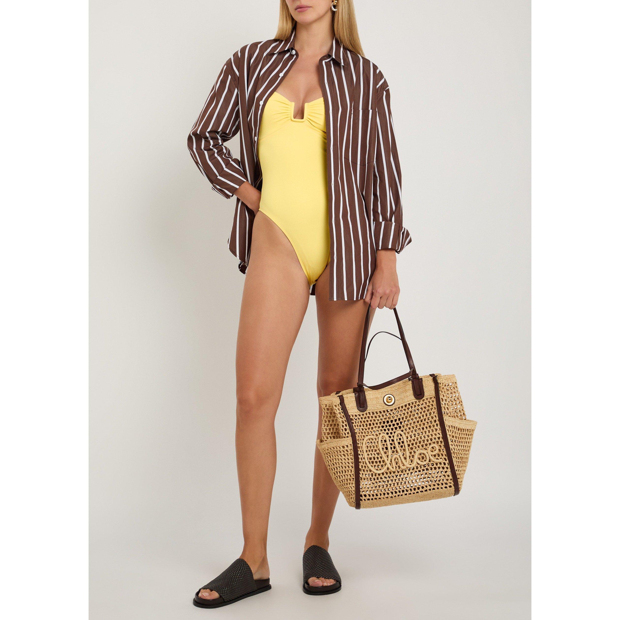 YELLOW - Away That Day - SS CANNES ONE PIECE SWIMSUIT - 5