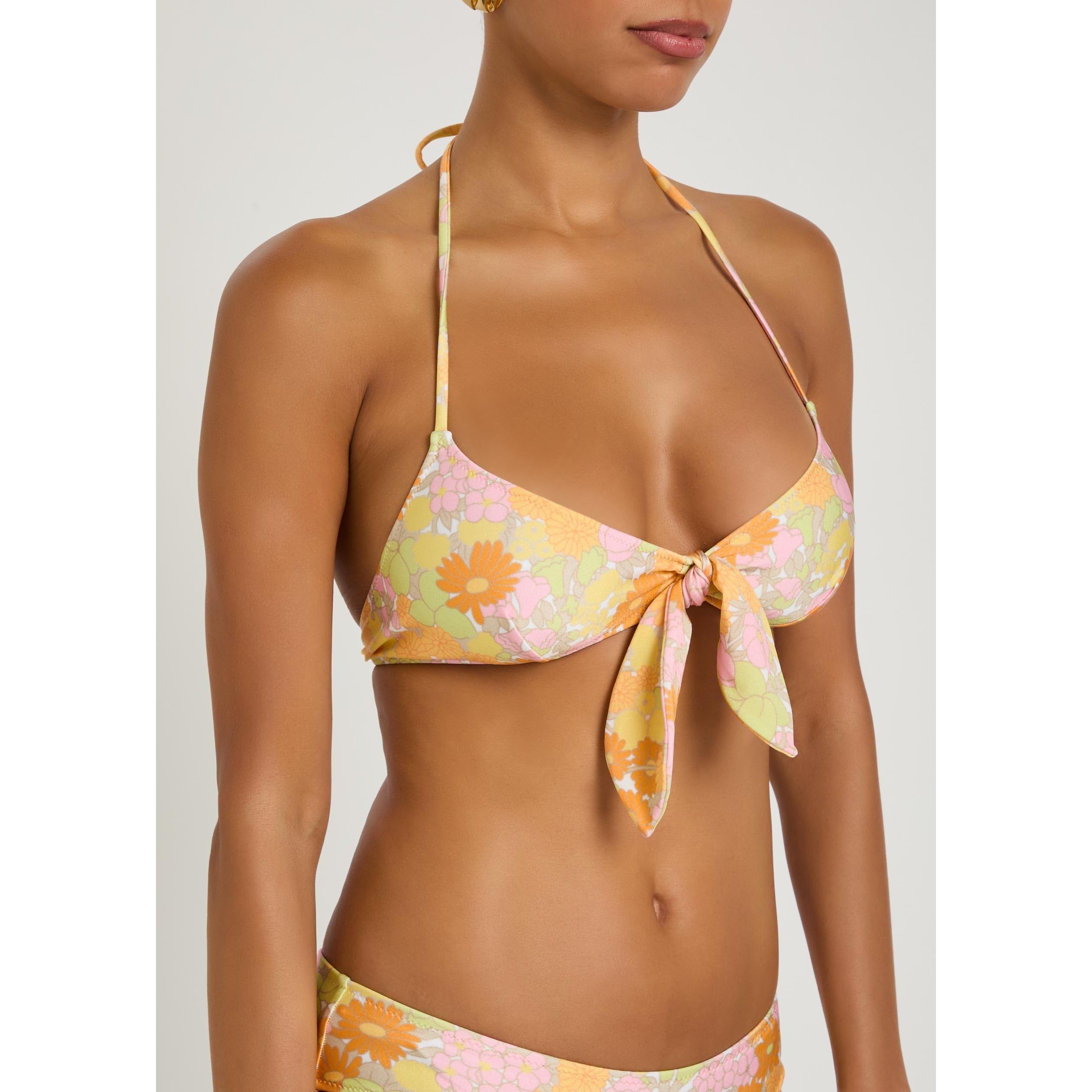 MULTICOLOURED - Chloe - Women's Bikini Top - 4