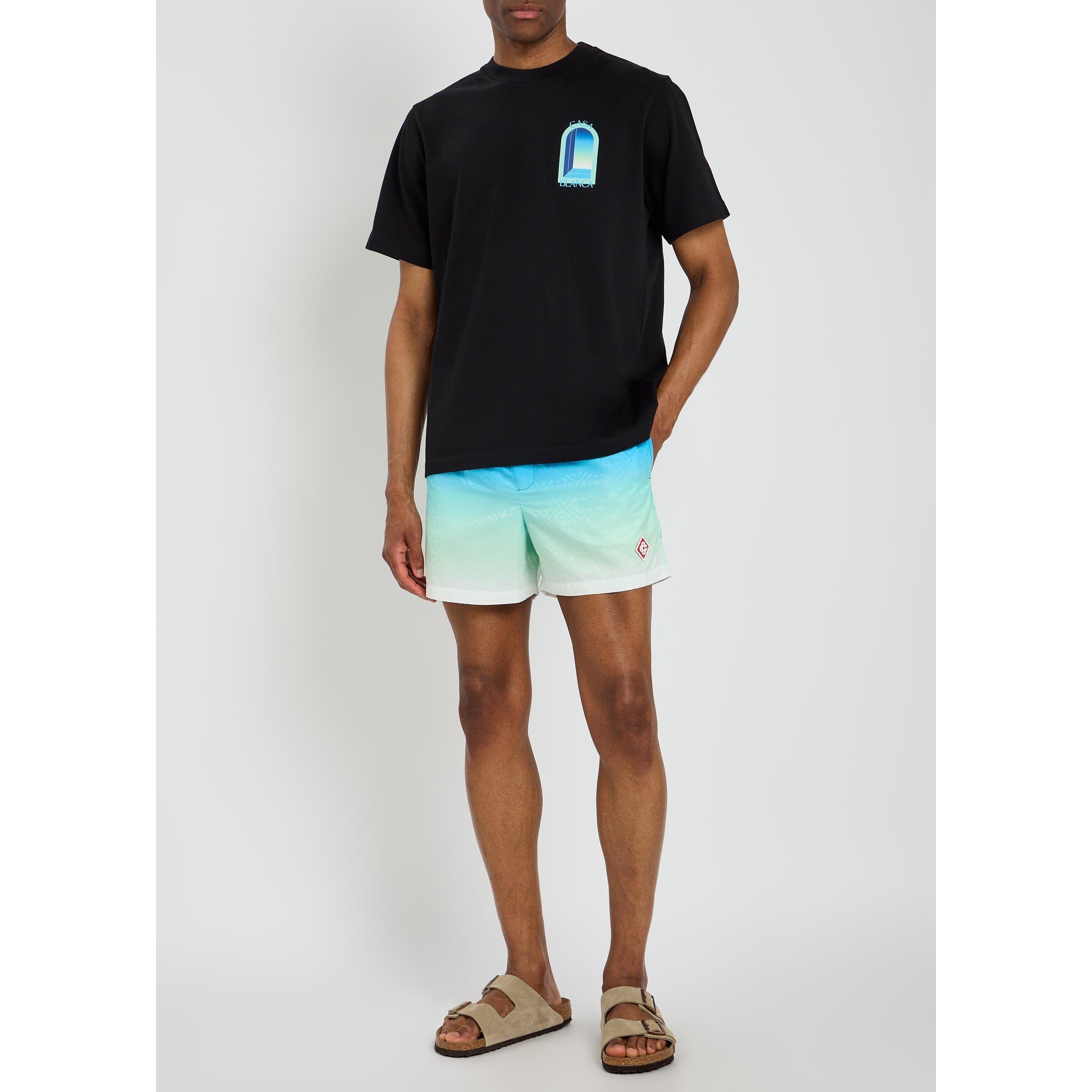 MULTI   SHADE 0 - Casablanca - CASA GRADIENT JACQUARD SWIM SH - 5
