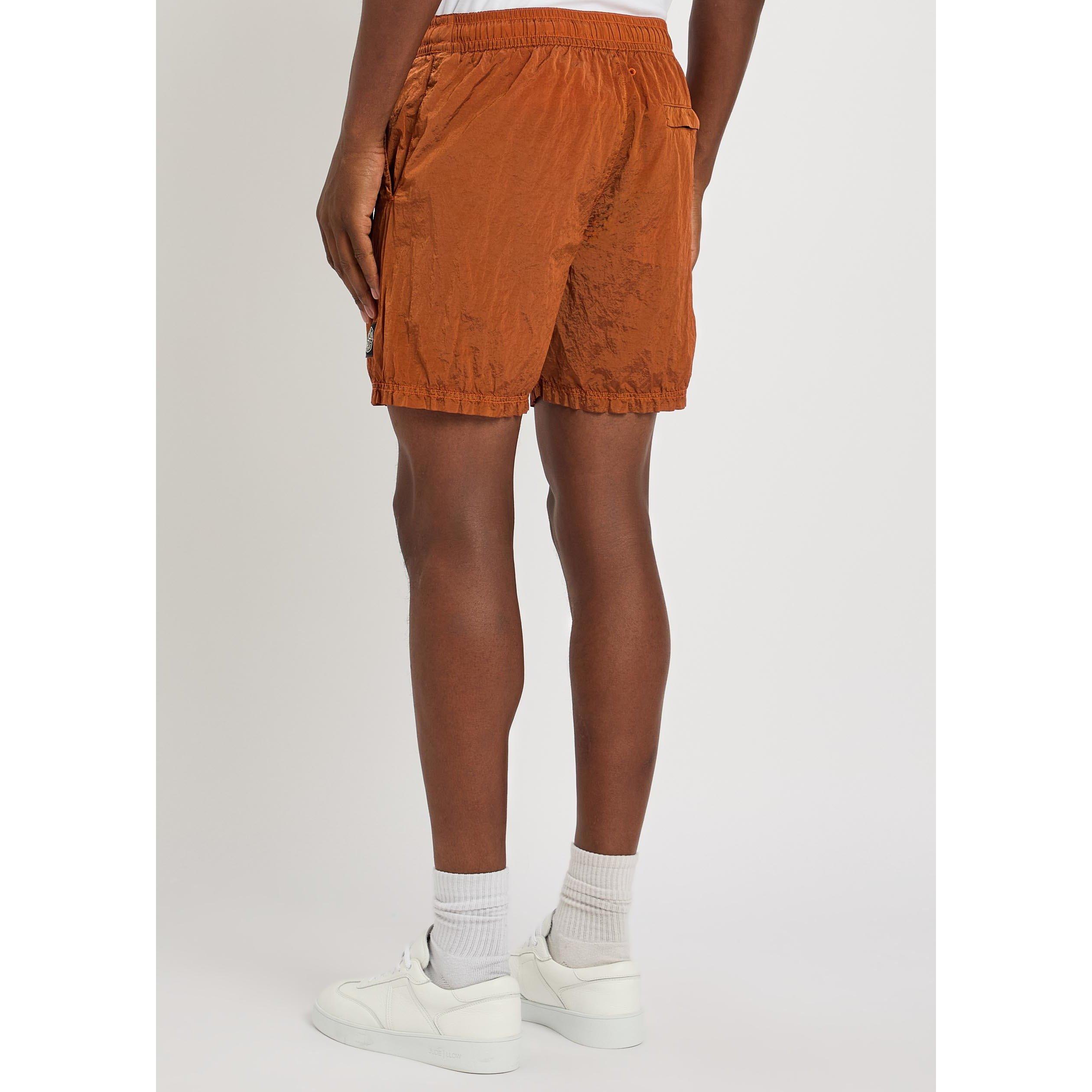 ORANGE - Stone Island - Men's Swim Shorts - 3