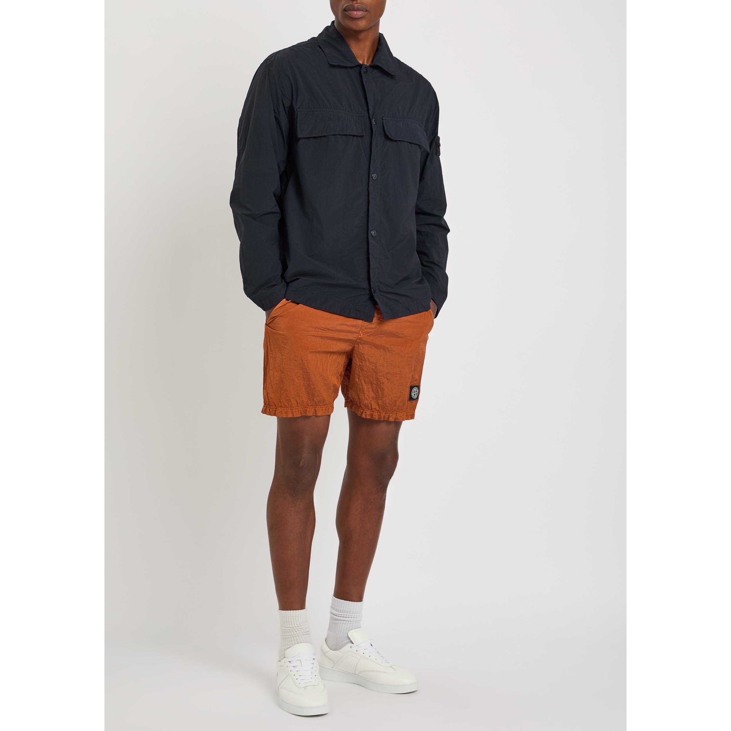 ORANGE - Stone Island - Men's Swim Shorts - 5