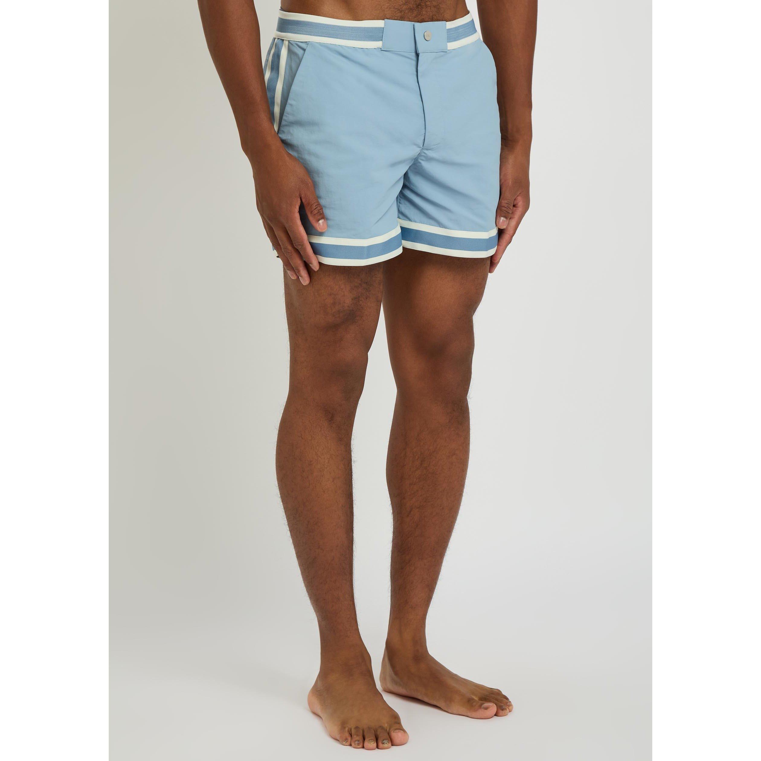 LIGHT BLUE - Che - Men's Baller Swim Shorts - 2