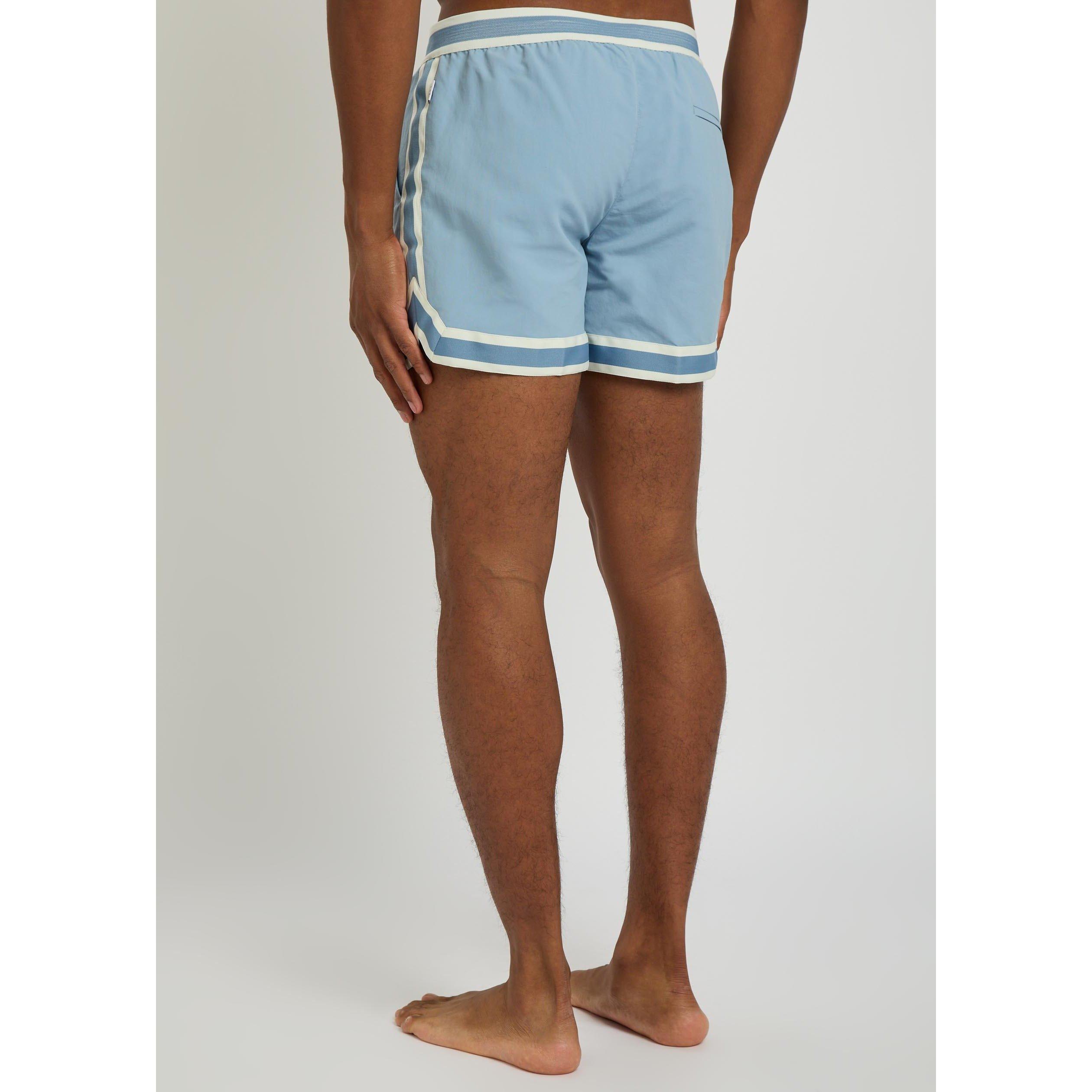 LIGHT BLUE - Che - Men's Baller Swim Shorts - 3