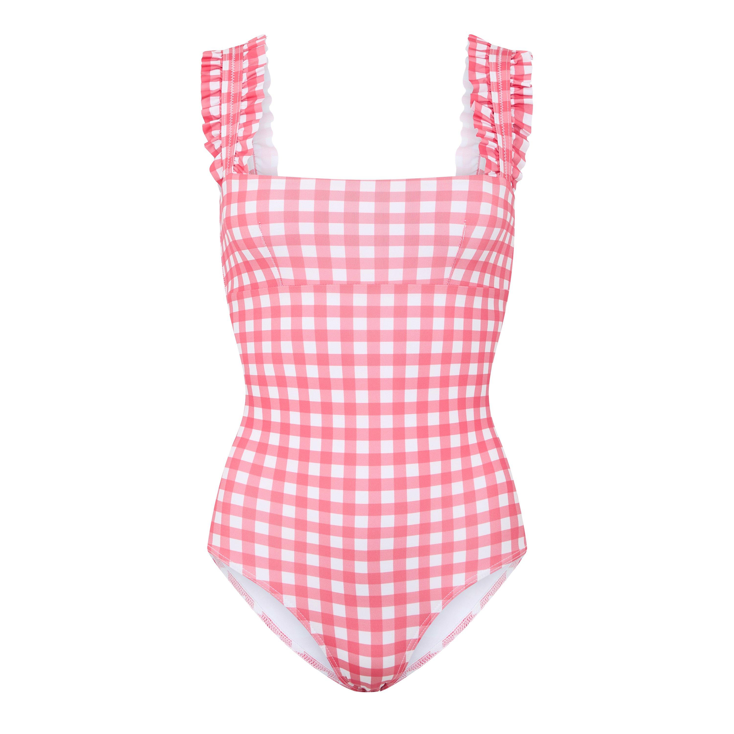 RED AND OTHER - Ephemera - SW RUFFLE SWIMSUIT09 - 1