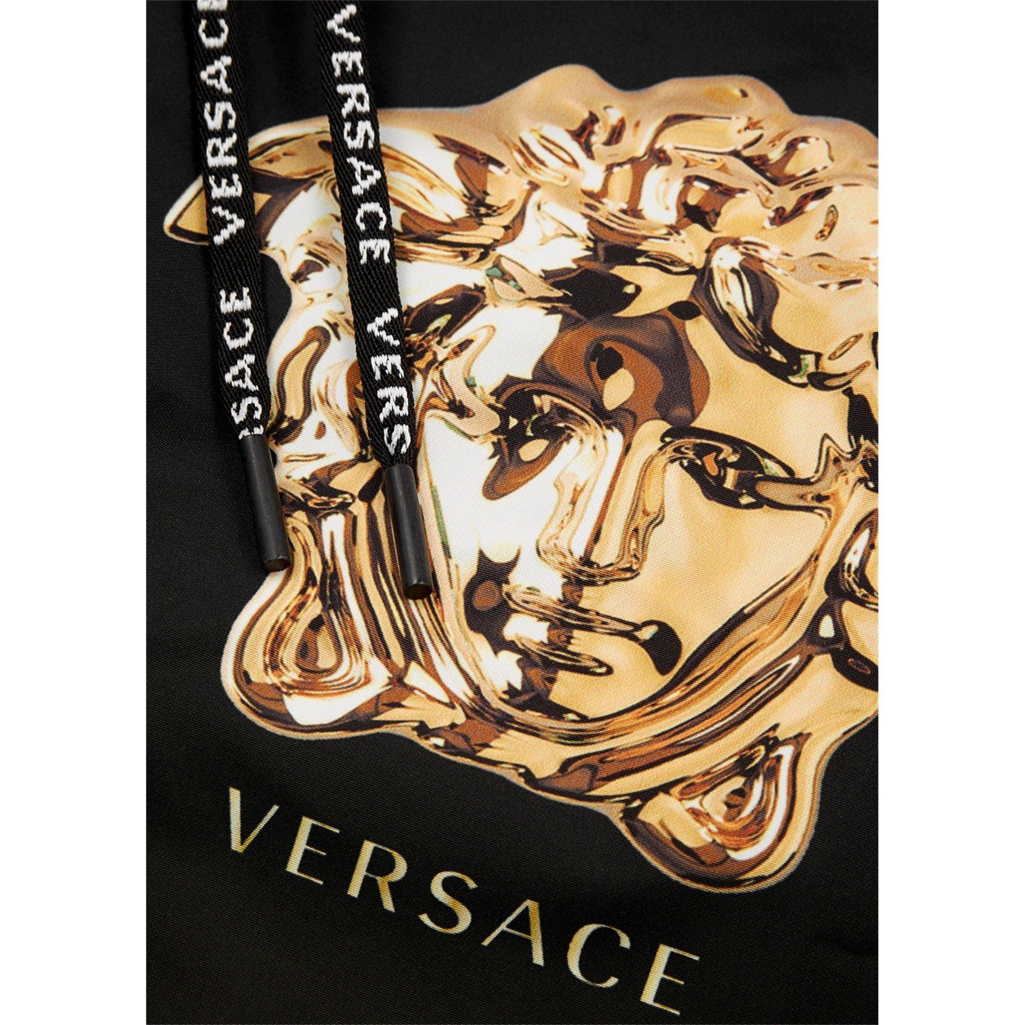 BLACK AND OTHER - Versace - VERSACE MEDUSA SWIM SHORTS - 4