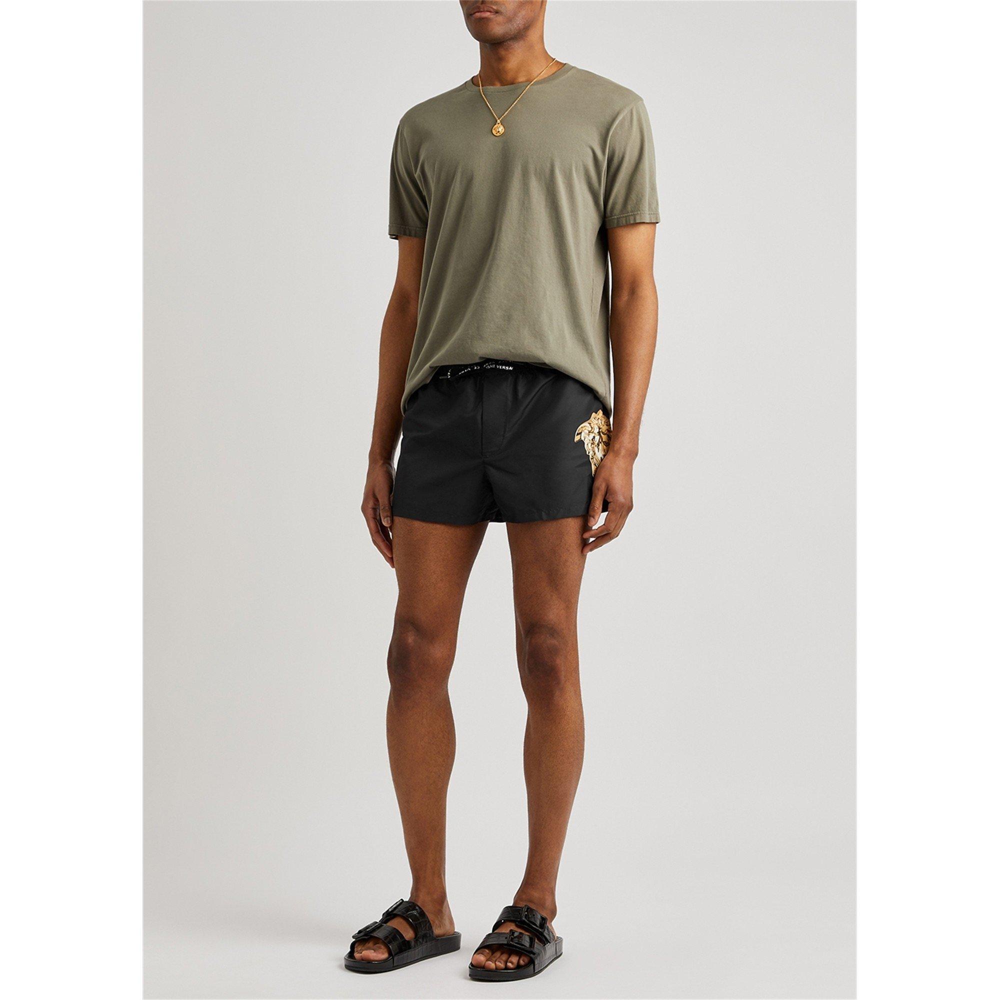 BLACK AND OTHER - Versace - VERSACE MEDUSA SWIM SHORTS - 5
