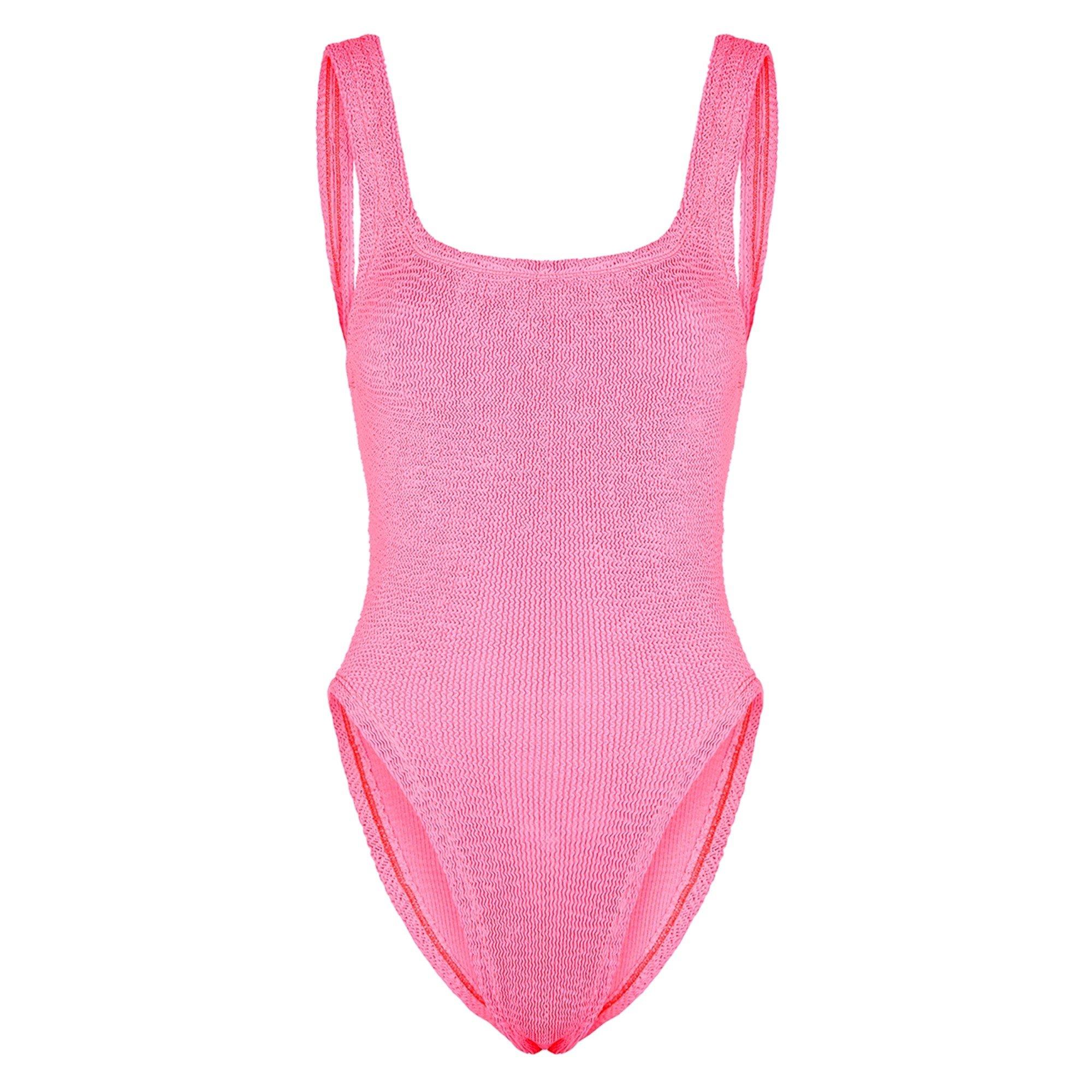 PINK - Hunza G - SW SQUARENECK SWIMSUIT