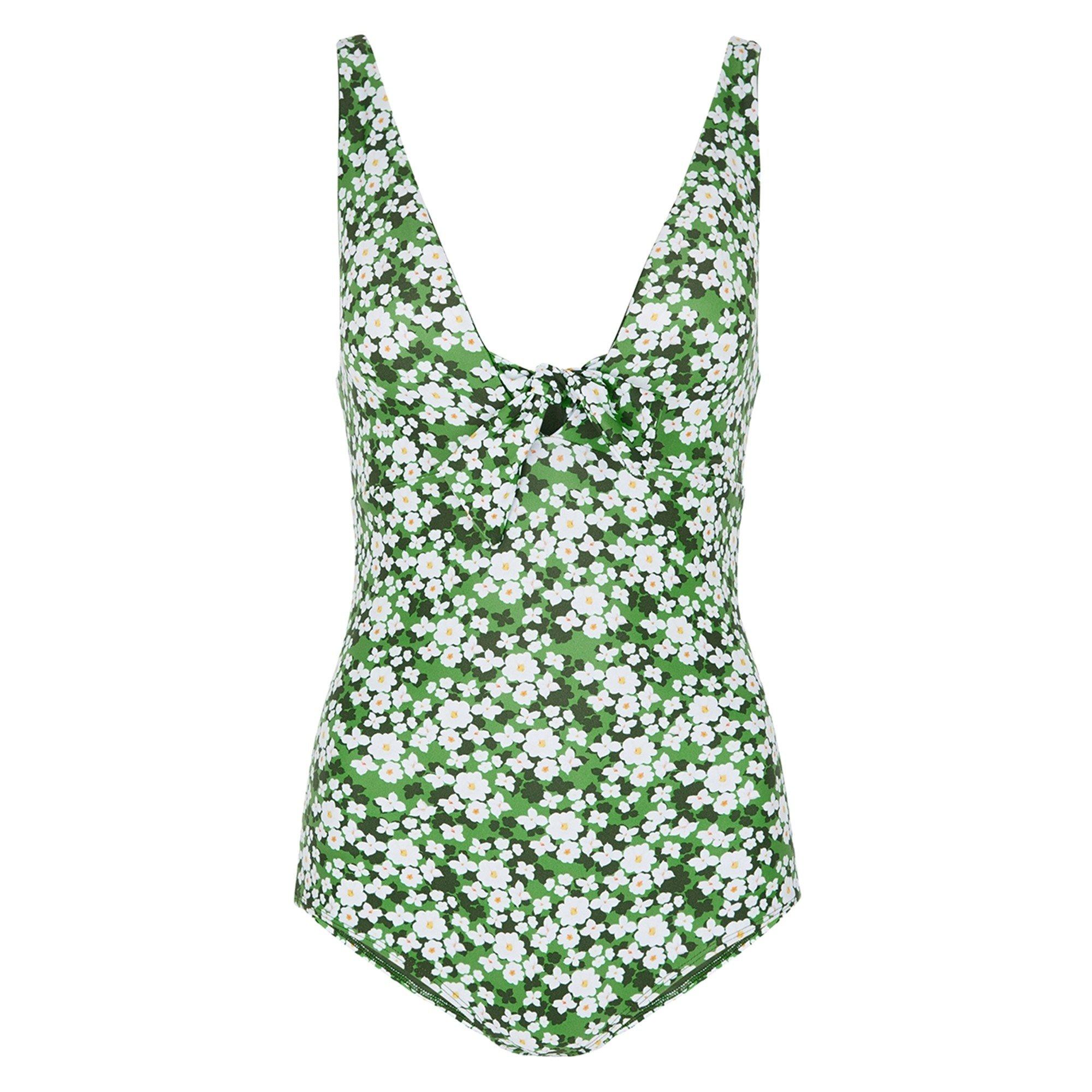 GREEN AND OTHER - Borgo de Nor - SW BOW TIE VITA SWIMSUIT - 1