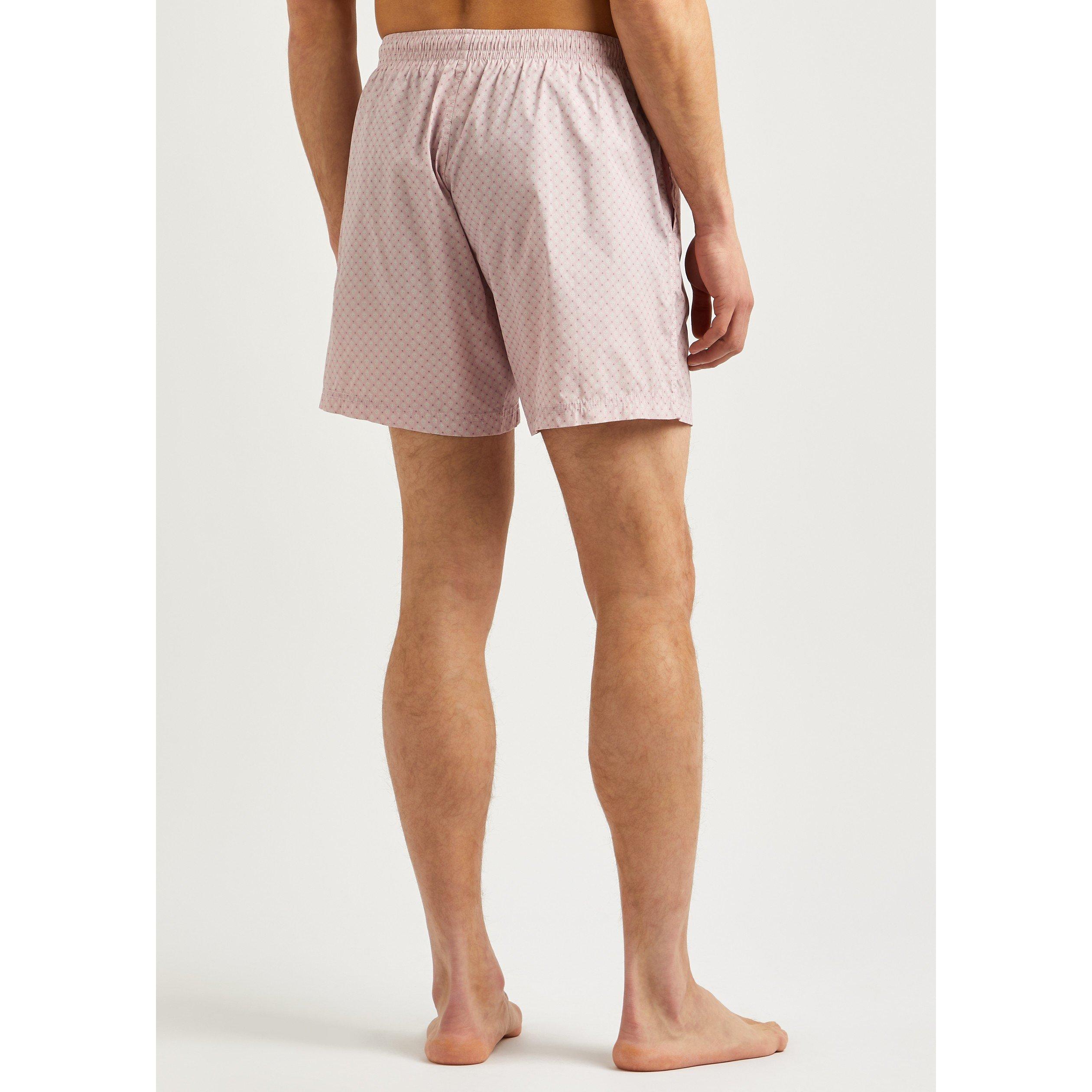 PINK AND OTHER - Alexander McQueen - Men's Dots Skull Swim Shorts - 3