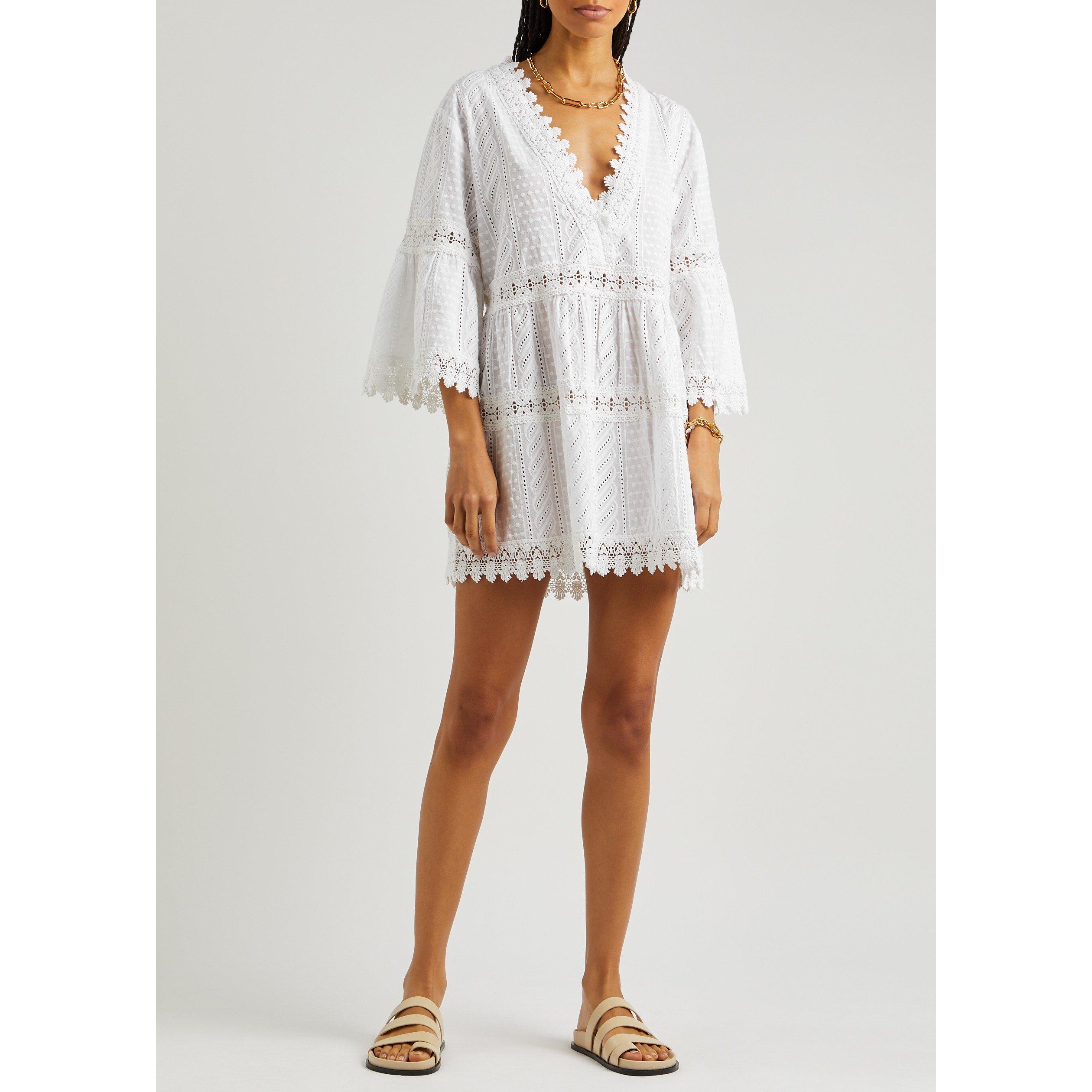 WHITE - Melissa Odabash - CU VICTORIA CLASSIC COVER UP - 5