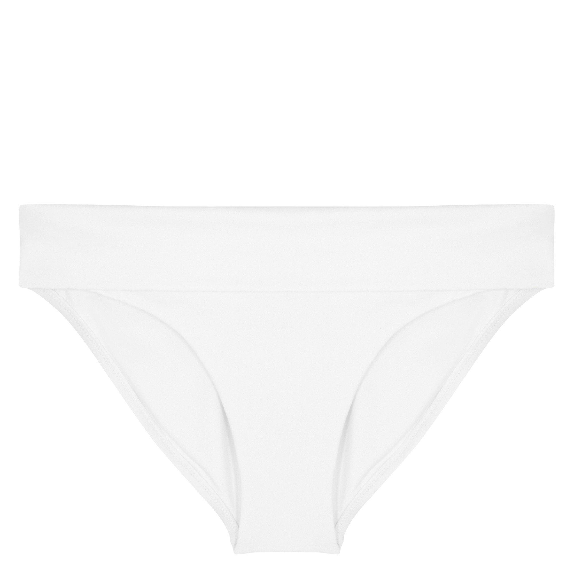 WHITE - Melissa Odabash - Women's Brussels Bikini Brief - 1