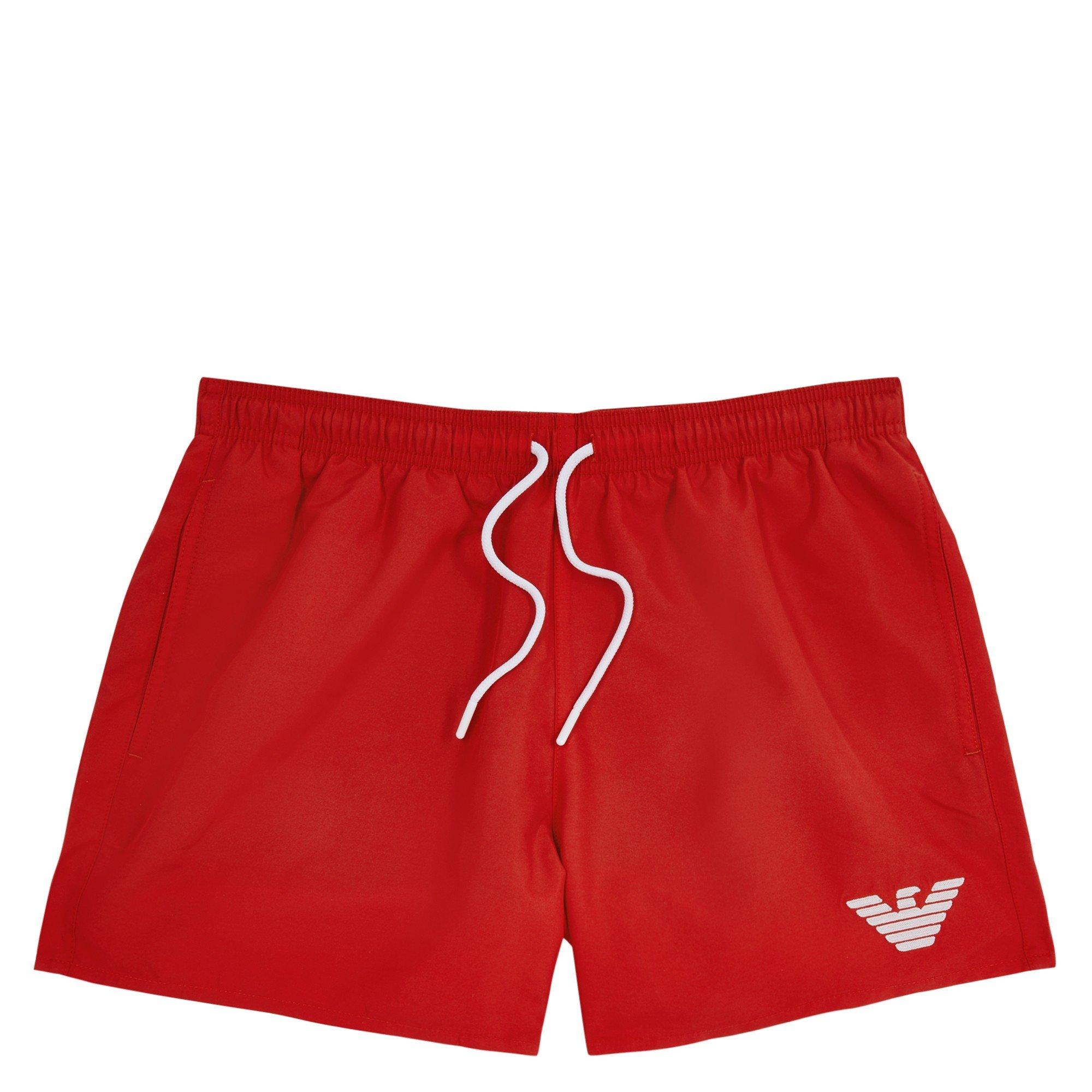RED - Emporio Armani - ARMANI EAGLE SWIM SHORTS