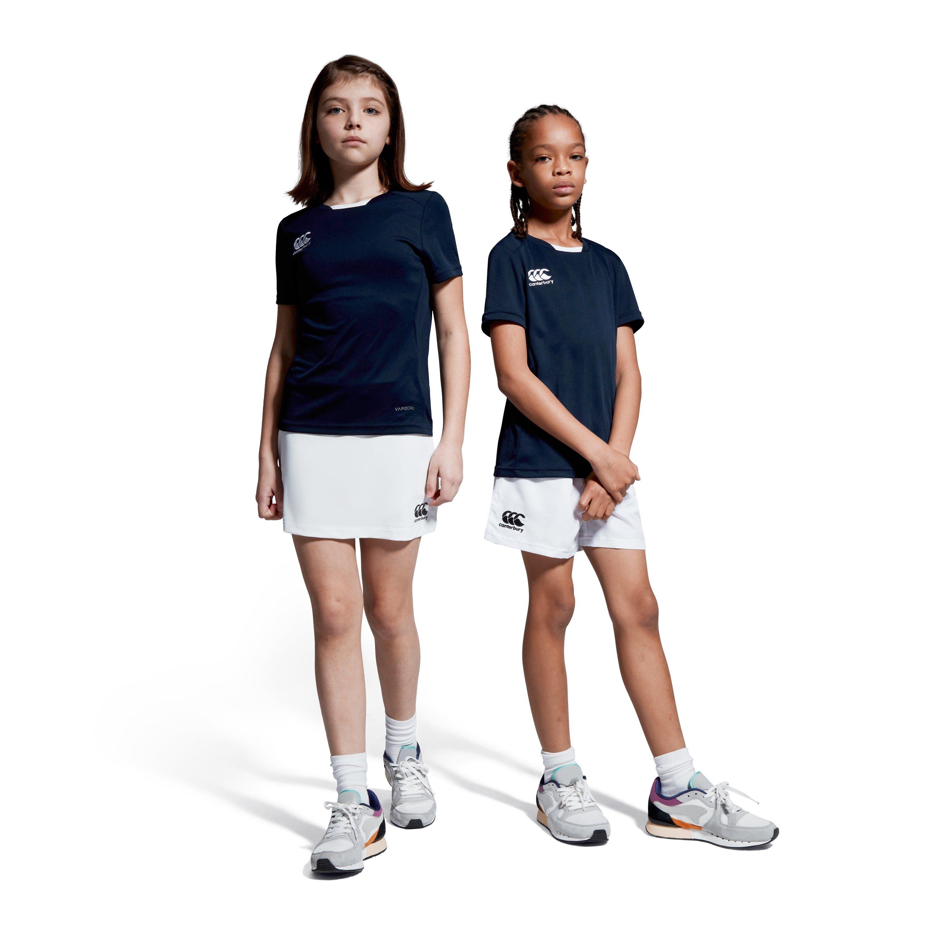 White - Canterbury - Plain Skort - 2