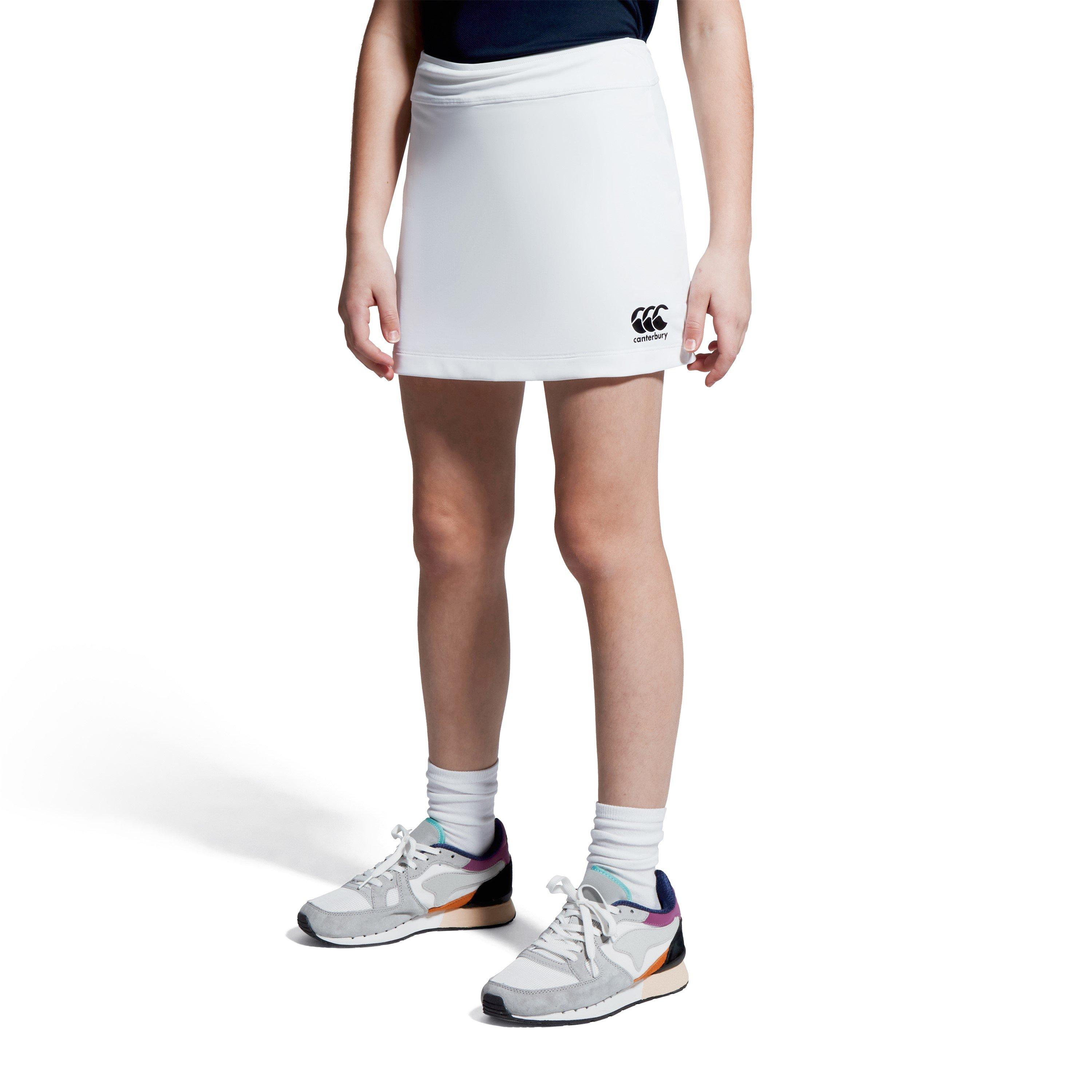 White - Canterbury - Plain Skort - 4