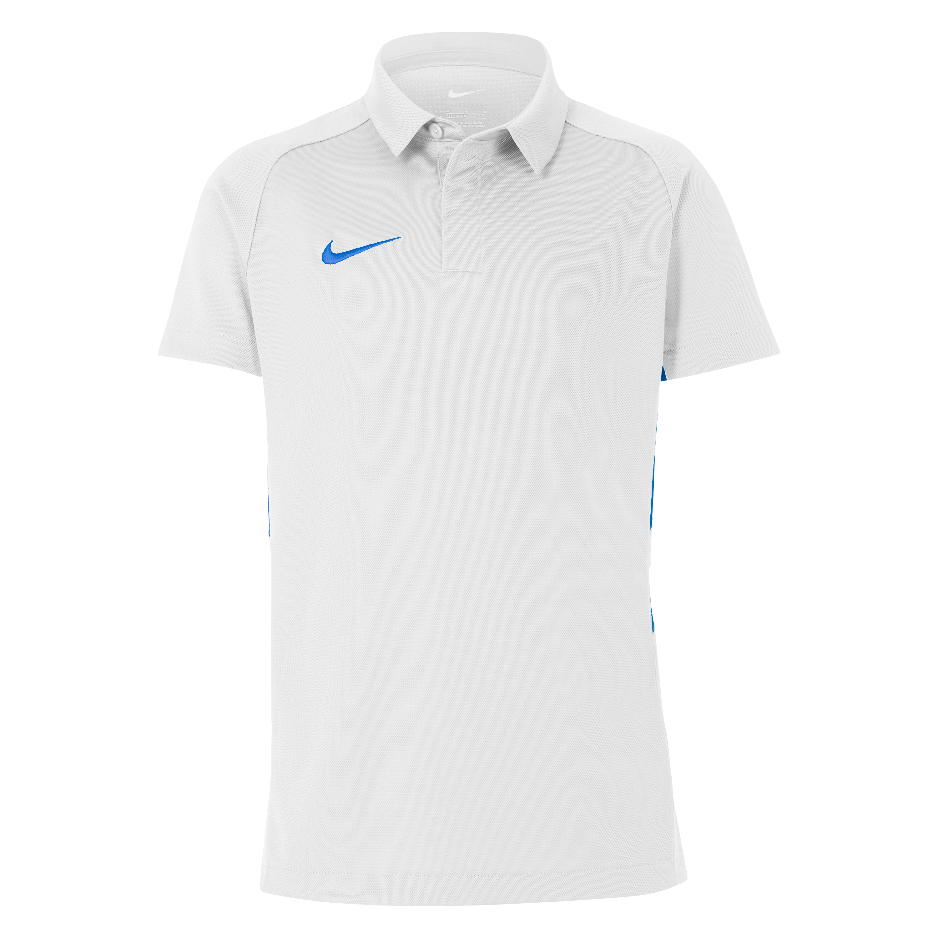 Hvid/Kongeblå - Nike - Yth Ss Polo Jn99 - 2