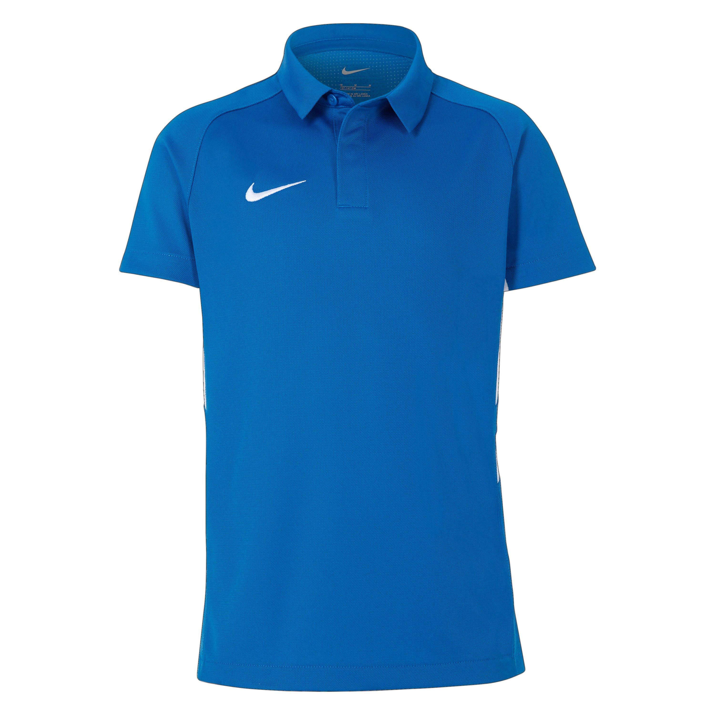 Nike  Kids ' Hockey Polo Shirt - Ryl Blue/White - 9-10 (M)