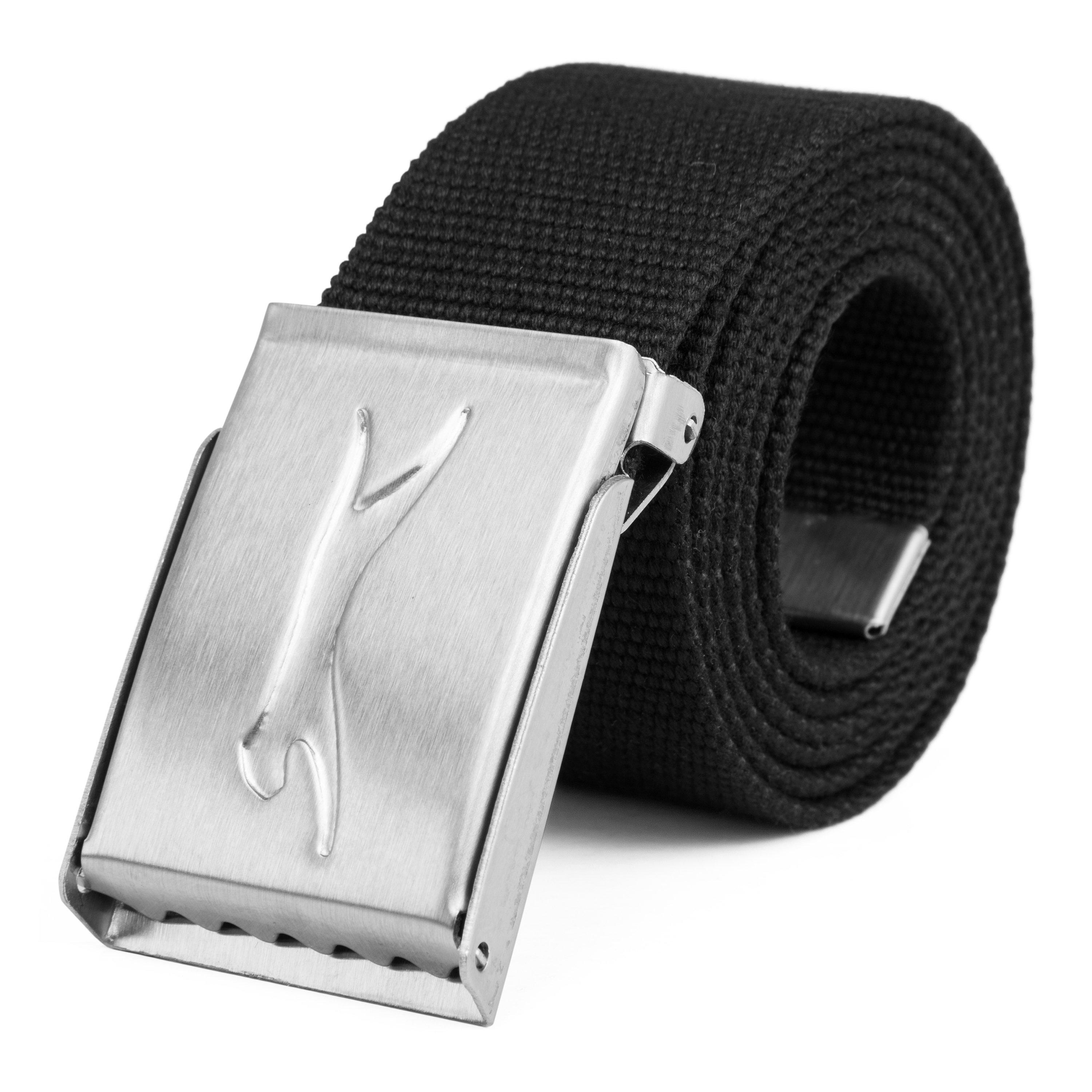 Schwarz - Slazenger - Classic Webbed Belt - 1