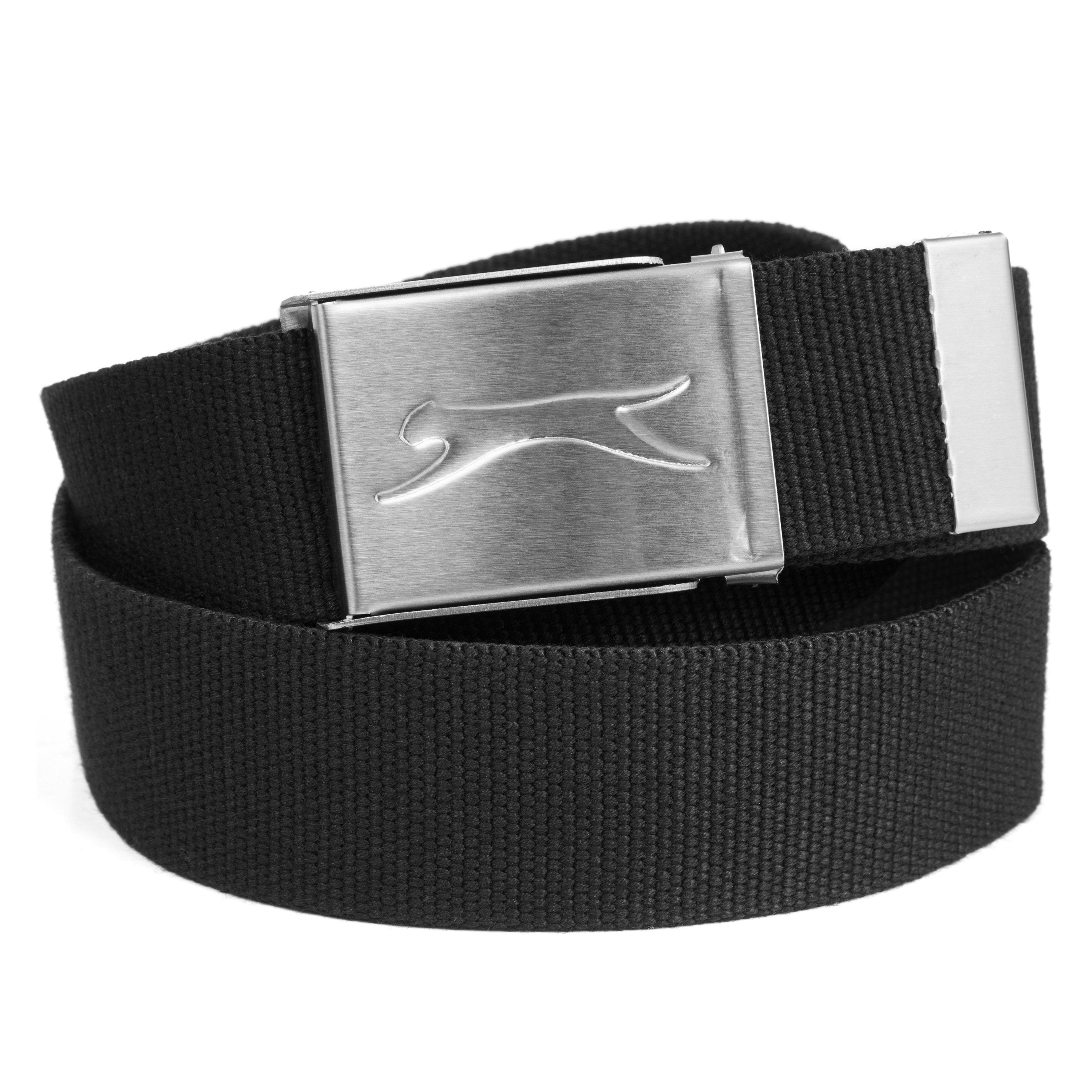 Black - Slazenger - Classic Webbed Belt - 2