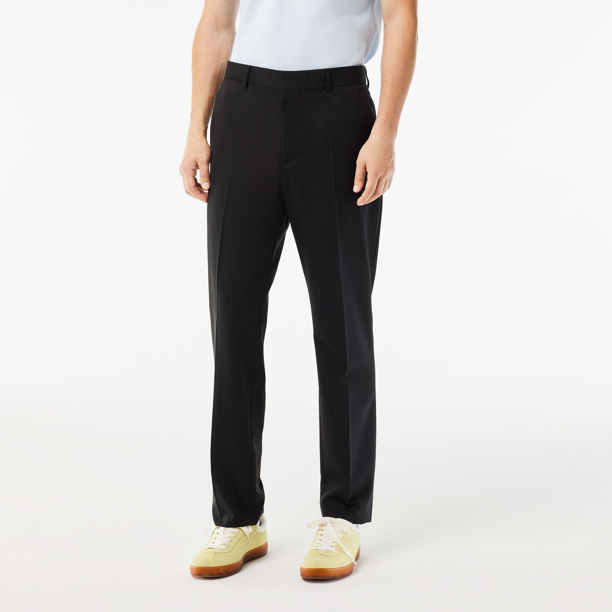 Black - Lacoste - Men's Golf Trousers - 2