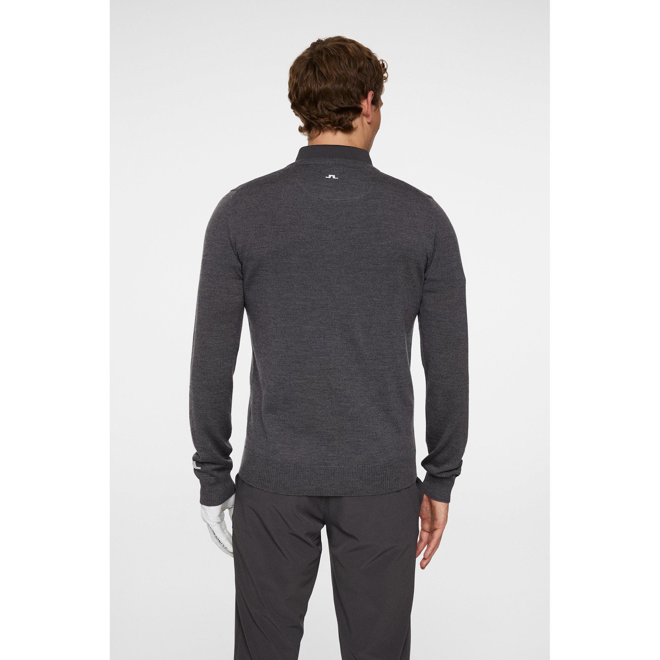 Grey Melange - J Lindeberg - J.Lind Lymn Knit Swt Sn62 - 3