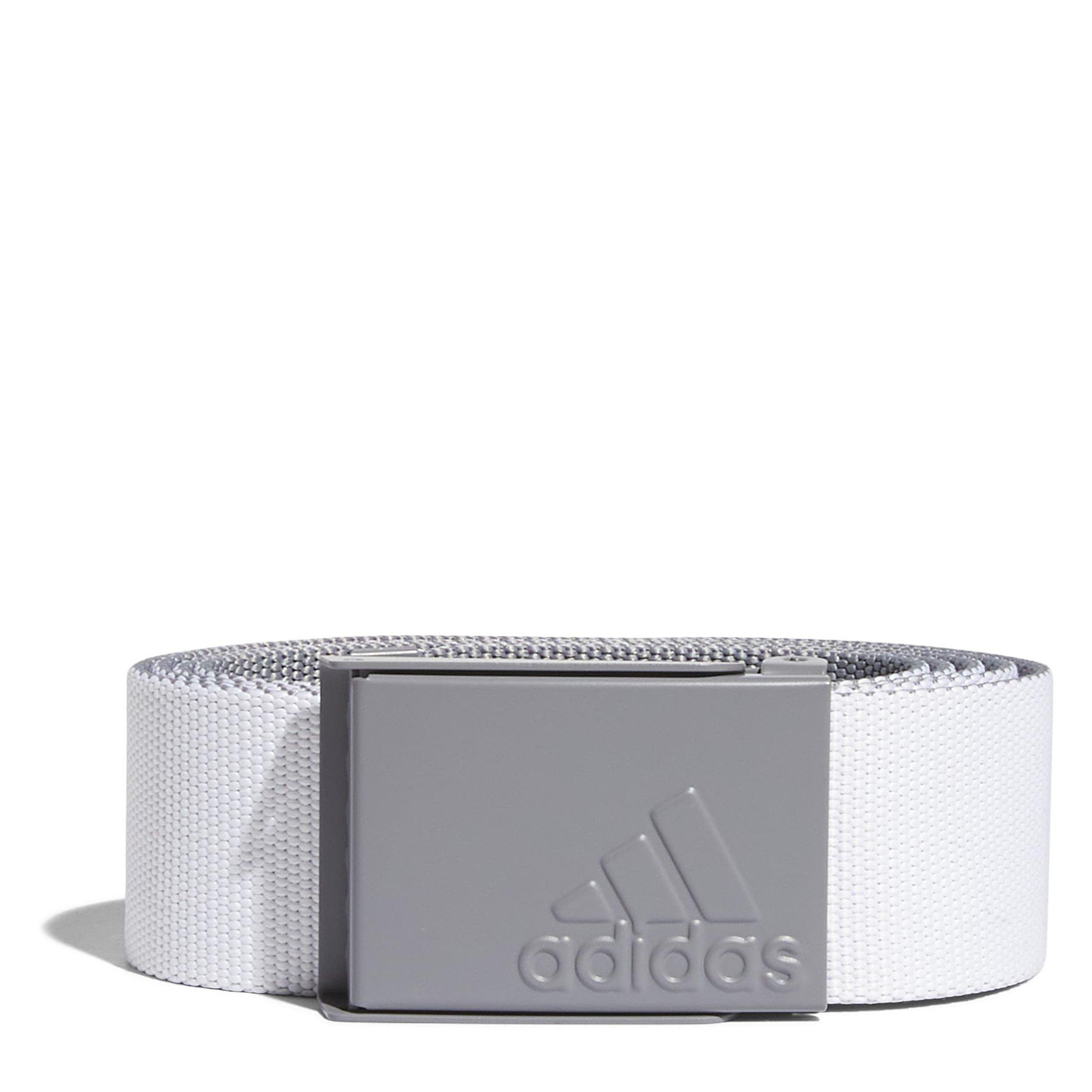Adidas Men's Golf Webbing Belt - White - Mens