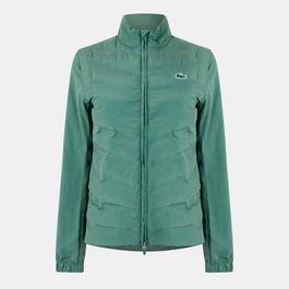 Lacoste Water-Repellent Quilted Golf Jacket