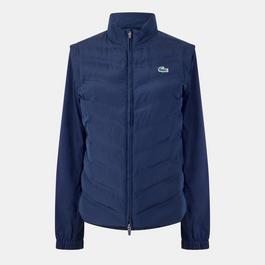 Lacoste Water-Repellent Quilted Golf Jacket