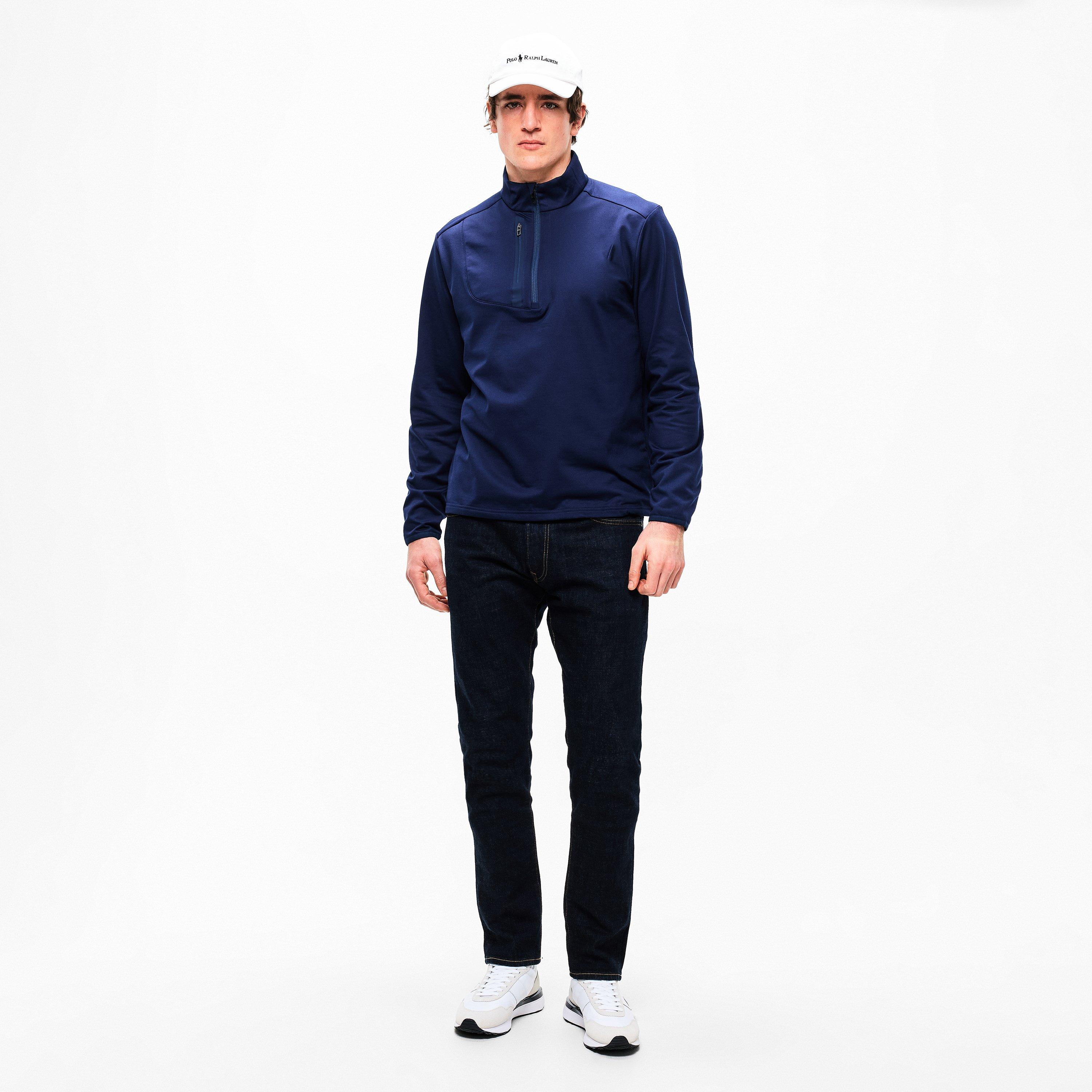 Refined Navy - Polo Ralph Lauren - Men's Long-Sleeve Pullover Jumper - 6