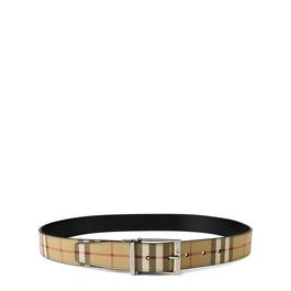 Burberry Reversible Check Belt