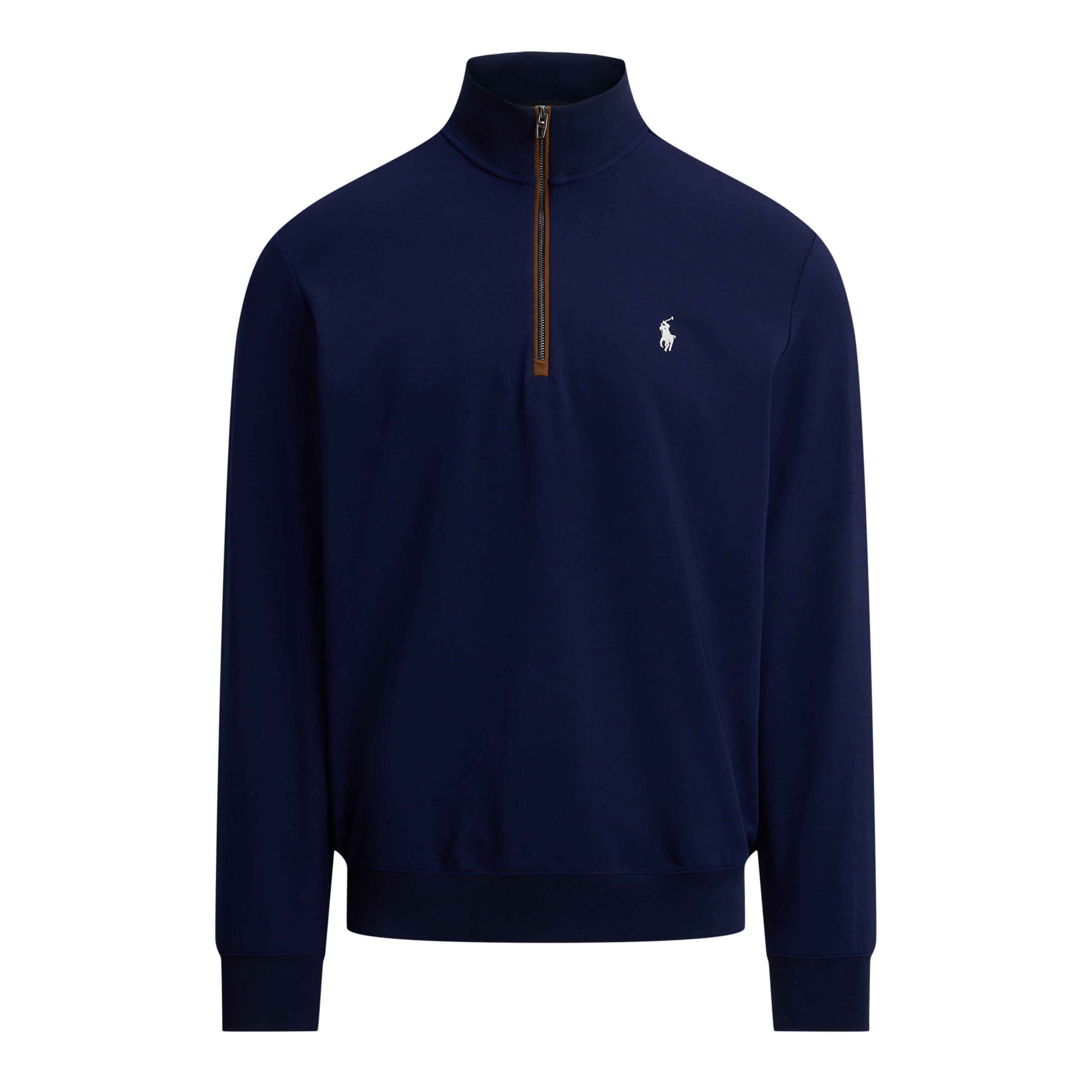 Refined Navy - Polo Ralph Lauren - Men's Terry Pullover Jumper - 1