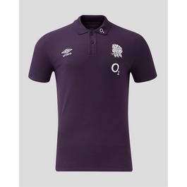 Umbro England Rugby Polo Shirt 2024 Adults