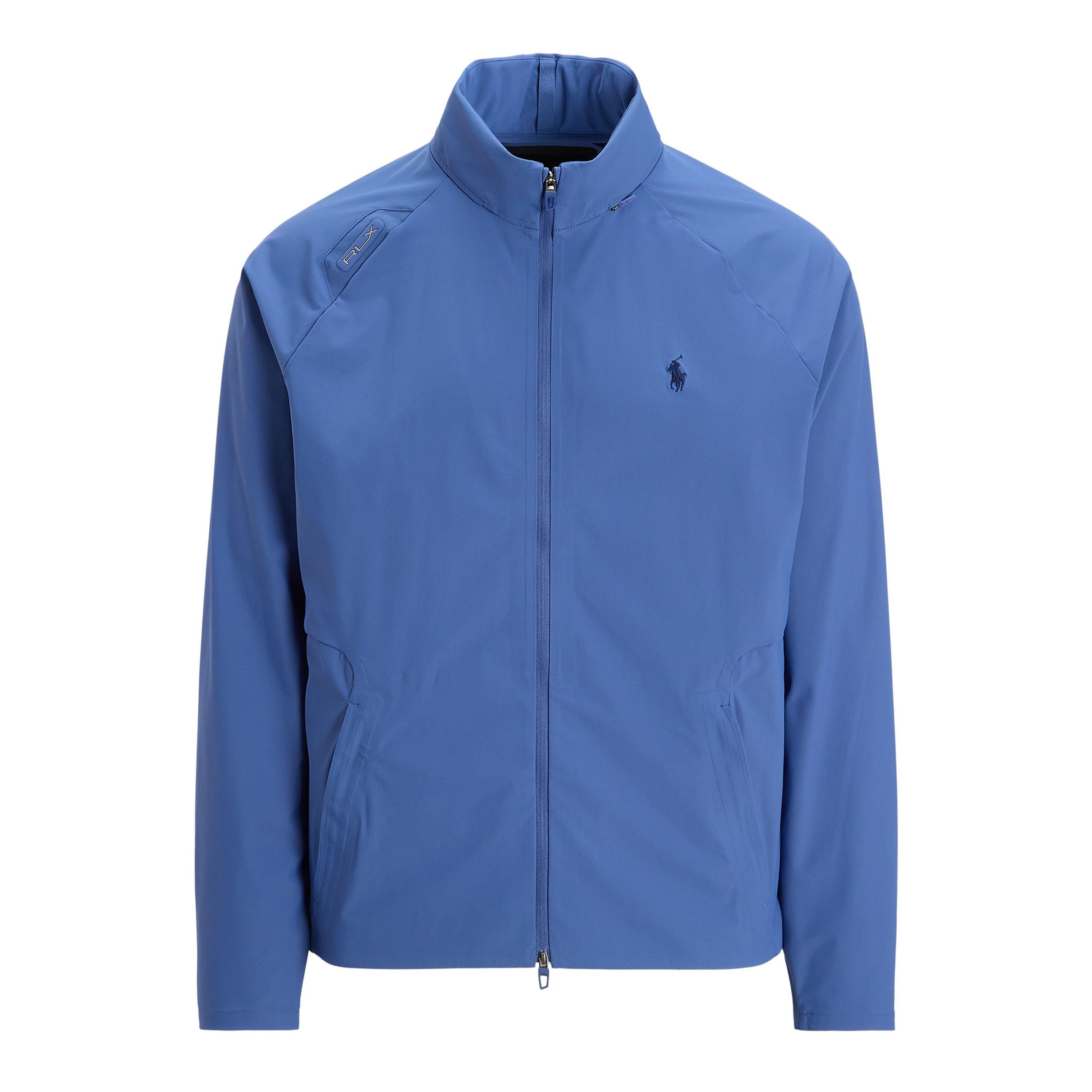 Polo Ralph Lauren Men's Woven Full-Zip Weather Resistant Athletic Fit Performance Golf Jacket - Old Royal - XL