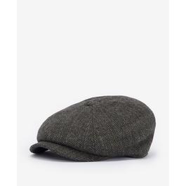 Barbour Fyne Tweed Baker Boy Cap