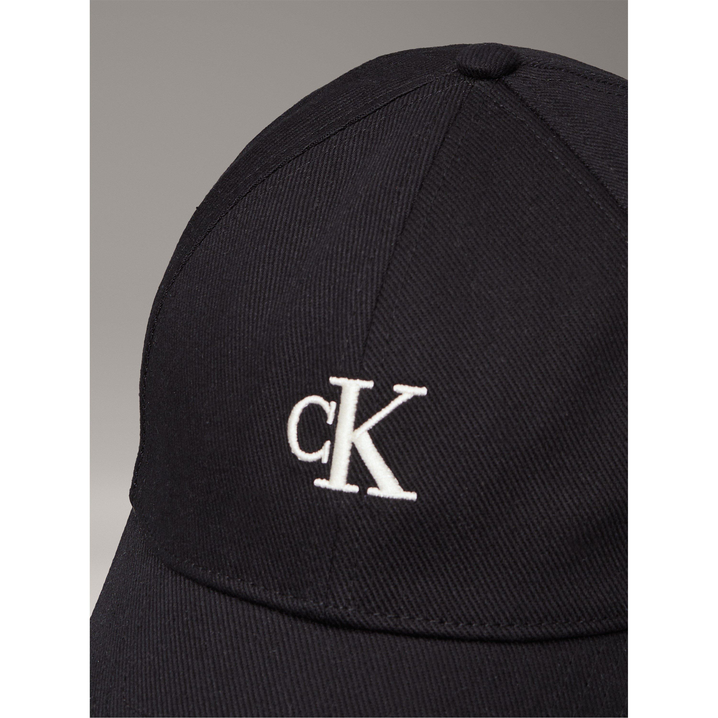 Black - Calvin Klein Jeans - Embroidered Monogram Cap - 3