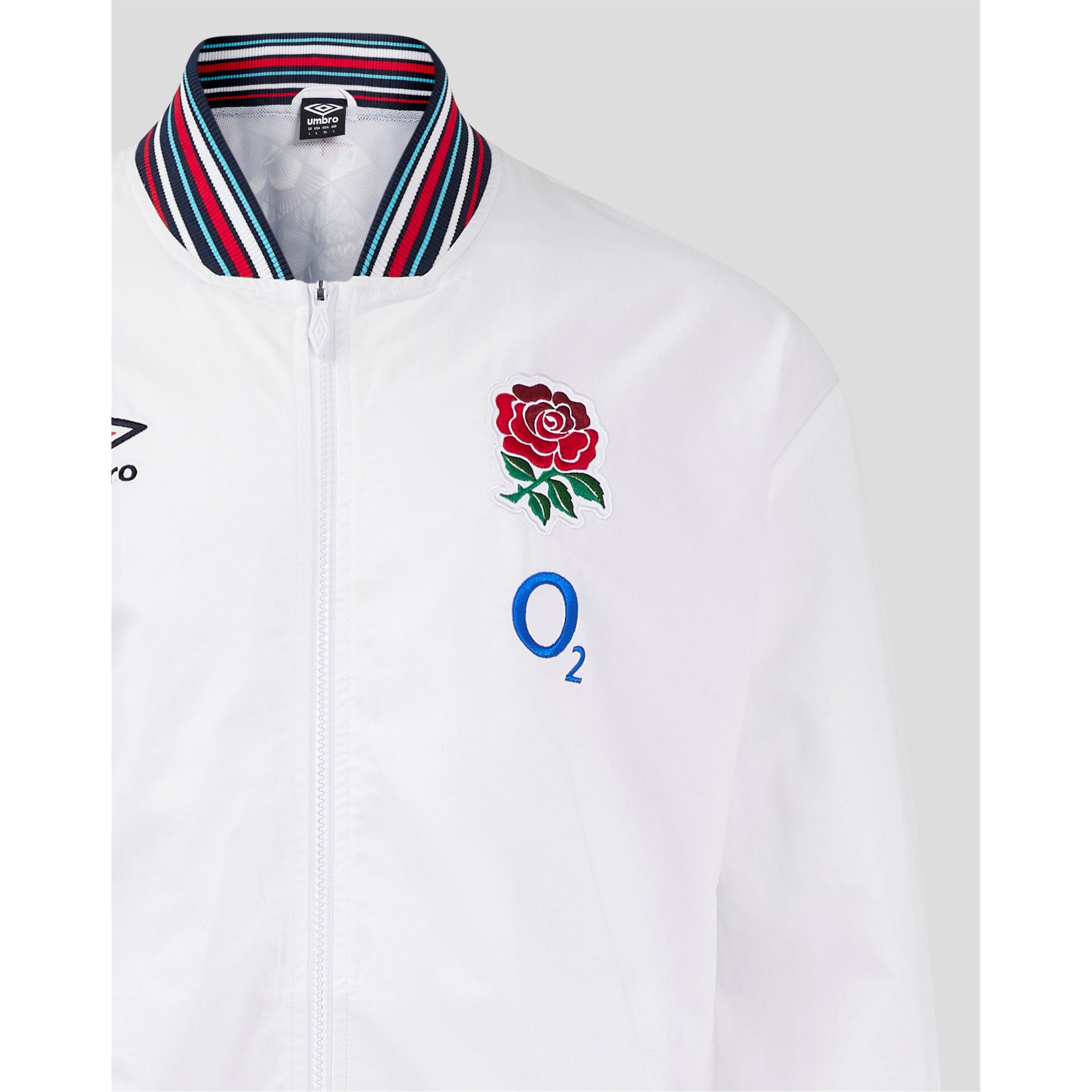 Zwart - Umbro - England Rugby Anthem Jacket 2024 Womens - 4